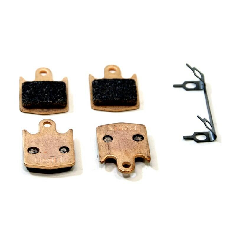 Para 4-tłoczkowych klocków hamulcowych Brake Authority ceramic hope M4 2003