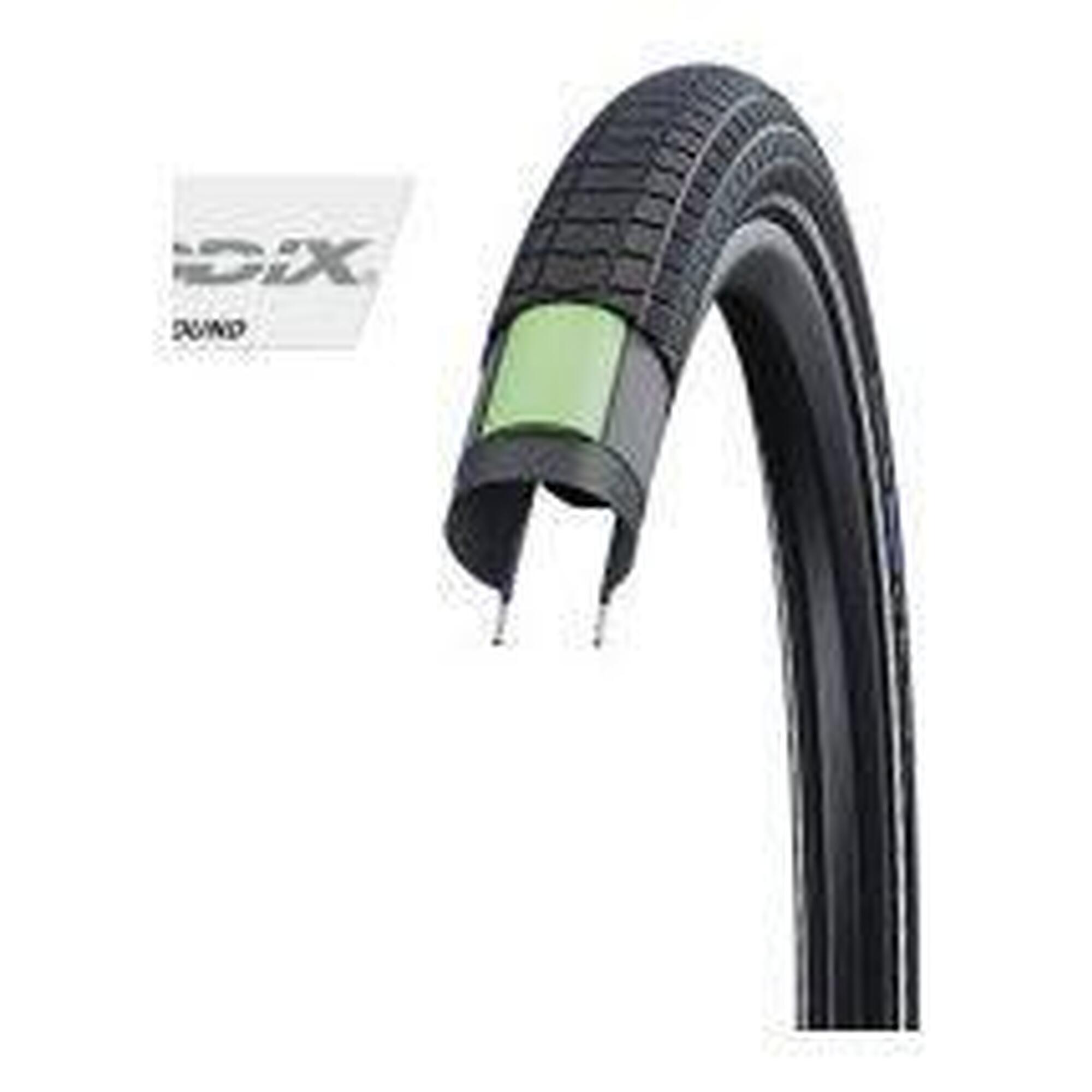 Opona Big Ben Plus 28 X 2.15 Czarna Odblask