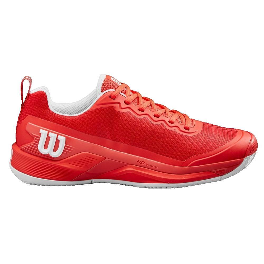 Buty Wilson Rush Pro 4.5 Clay Czerwono-Białe do Padel