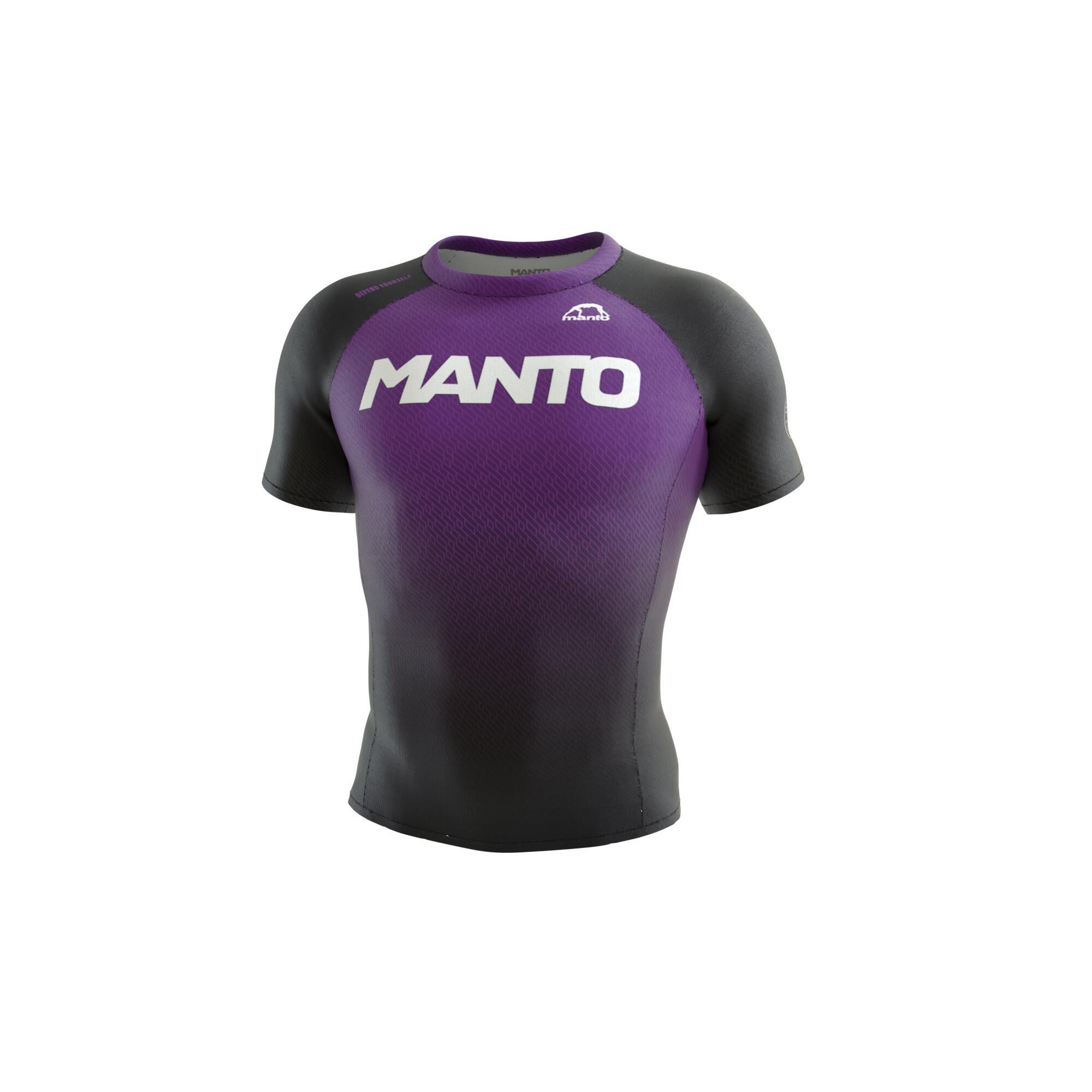 Rashguard do MMA męski Manto Rank z krótkim rękawem