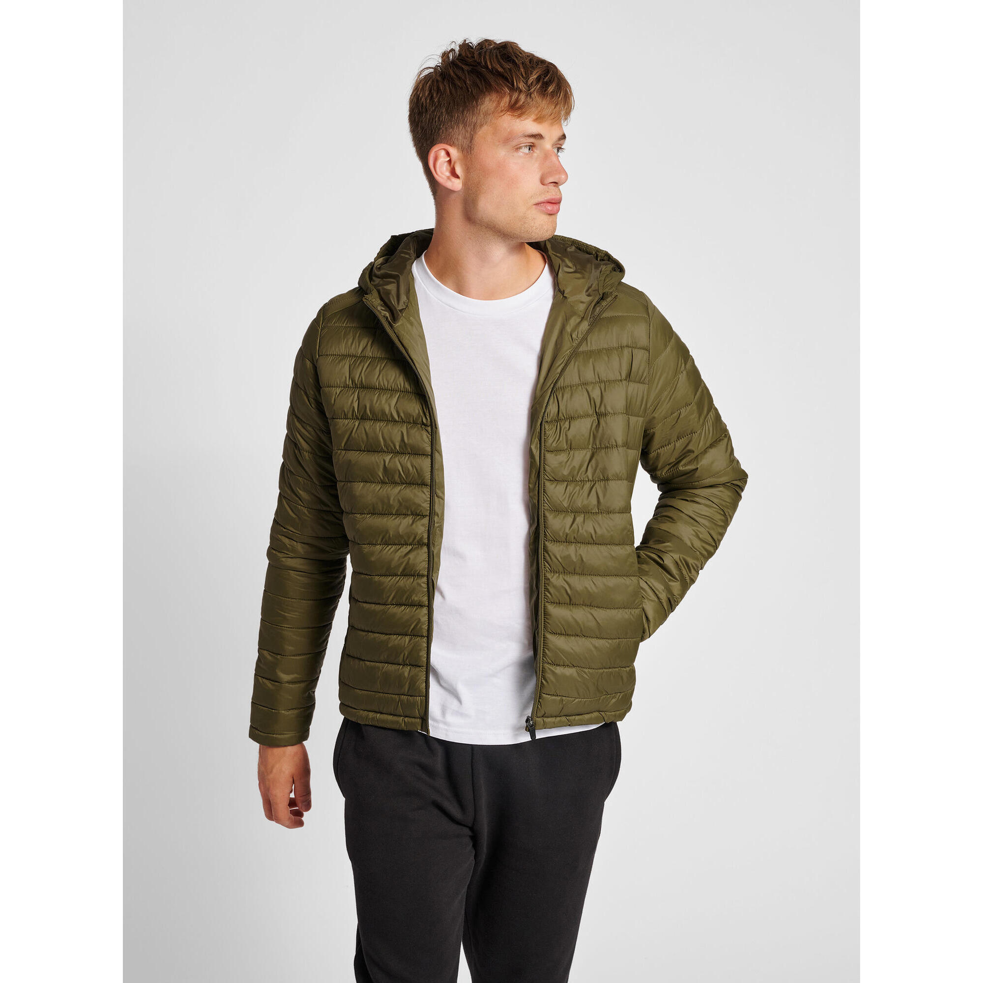 Kurtka z kapturem Hummel Red