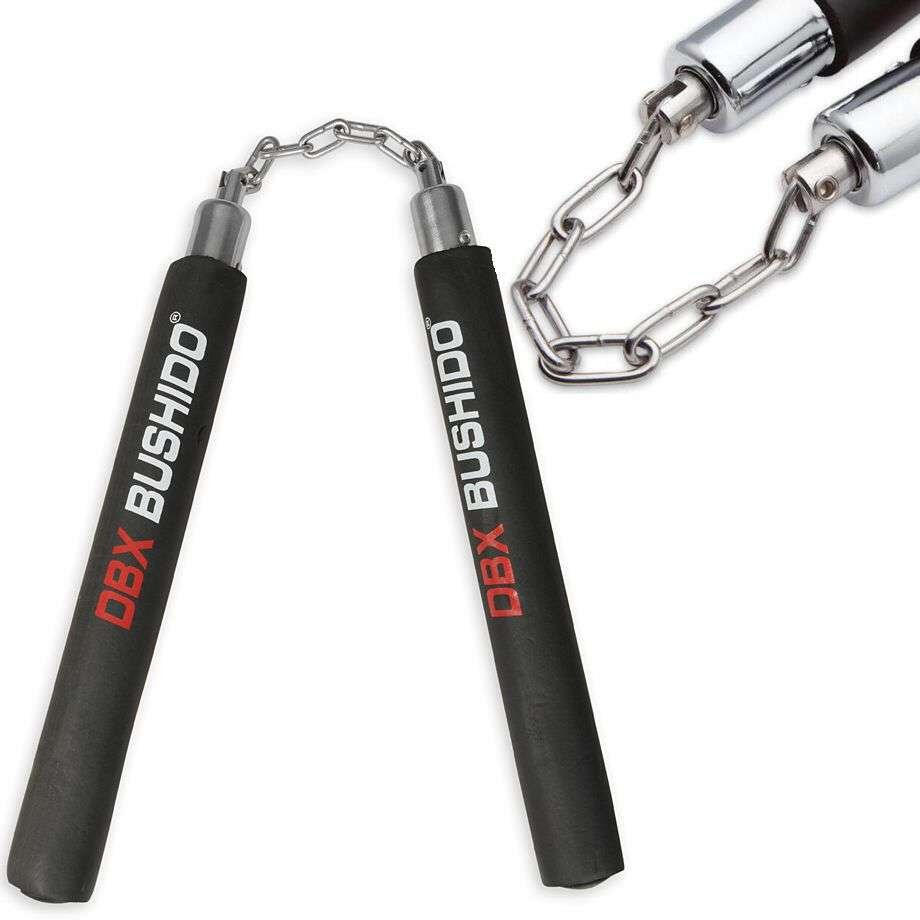 Nunchaku treningowe na łańcuszkach DBX BUSHIDO