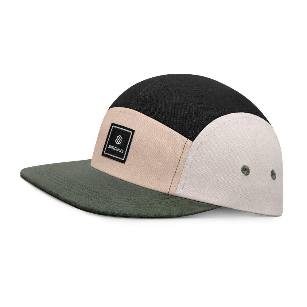 Czapeczka z daszkiem five panel Lifestyle Siroko Cocos Marengo
