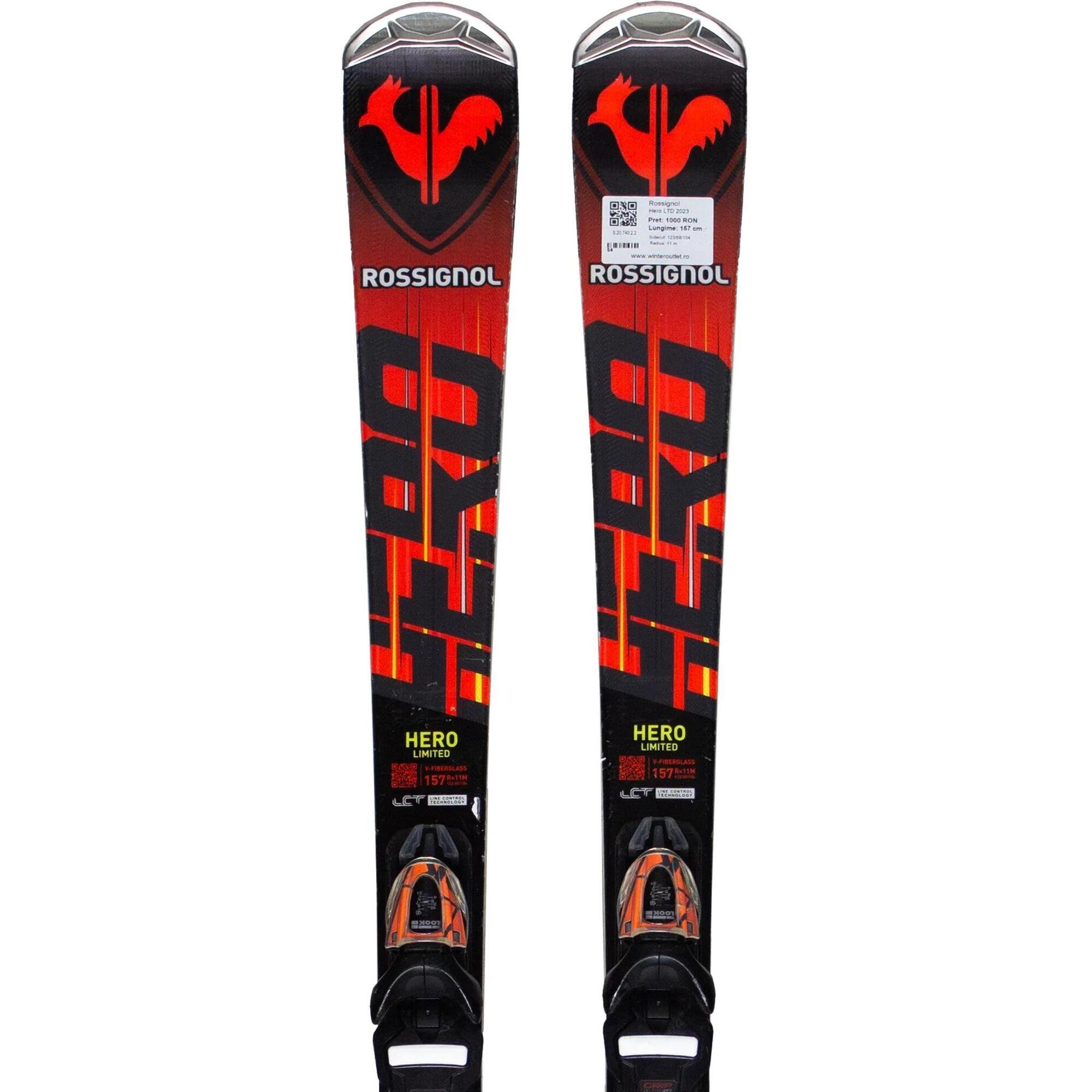 Second Life- Narty ROSSIGNOL Hero LTD 2023, 152 cm- Stan dobry