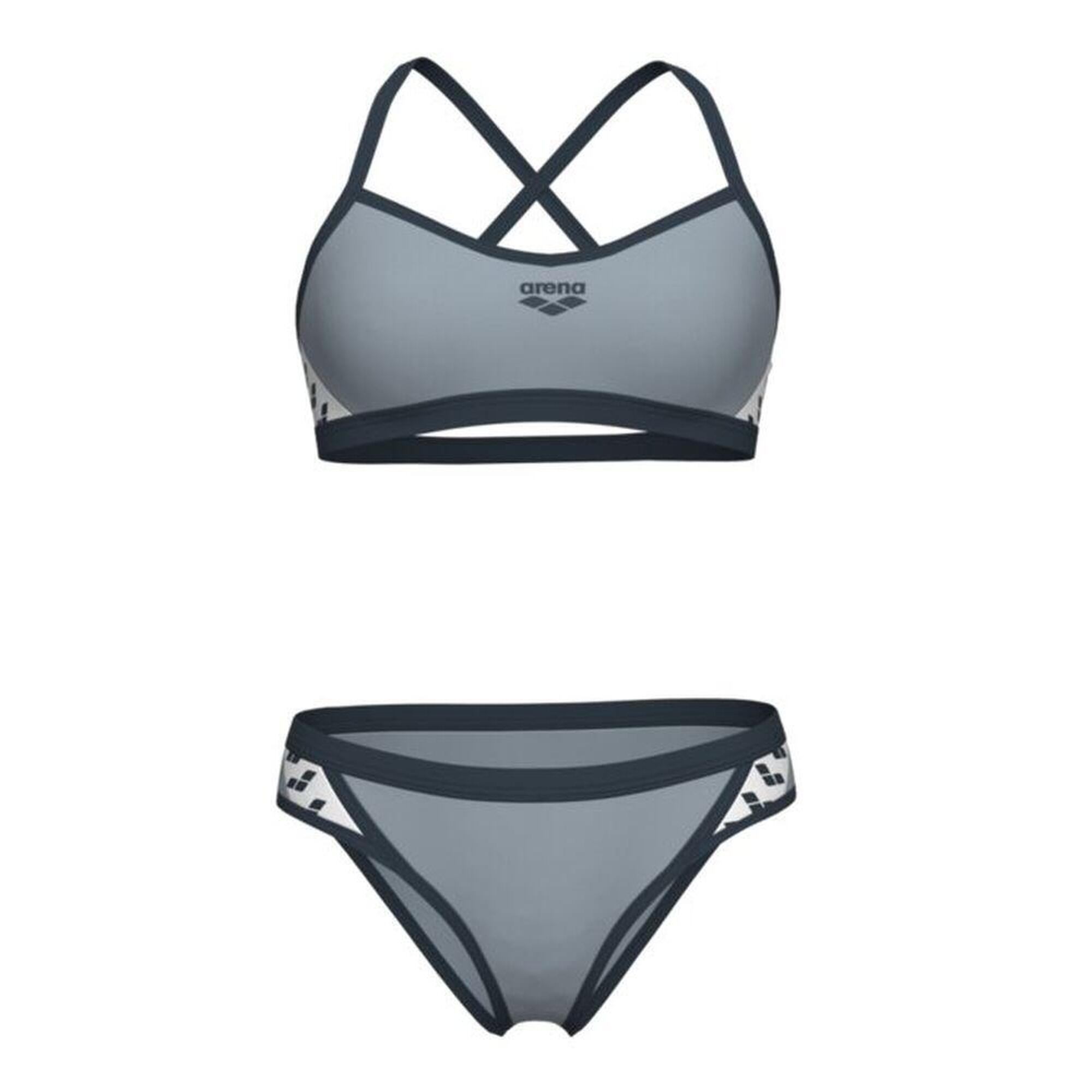 Strój kąpielowy damski dwuczęściowy bikini na basen plażę Arena Icons