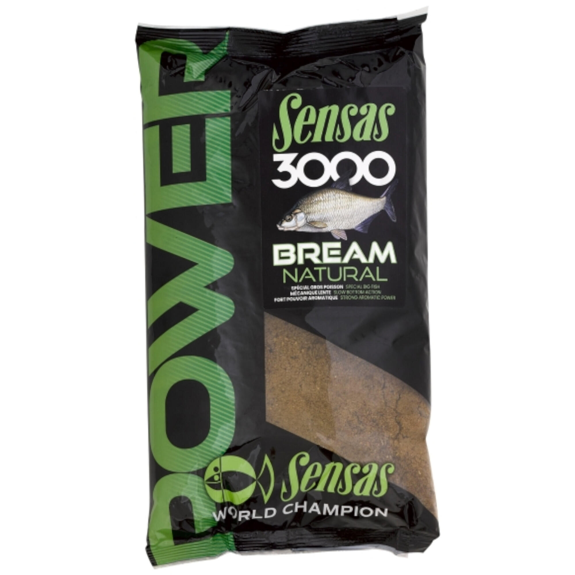 Zanęta Leszcz Sensas 3000 Power Bream Natural 1 Kg