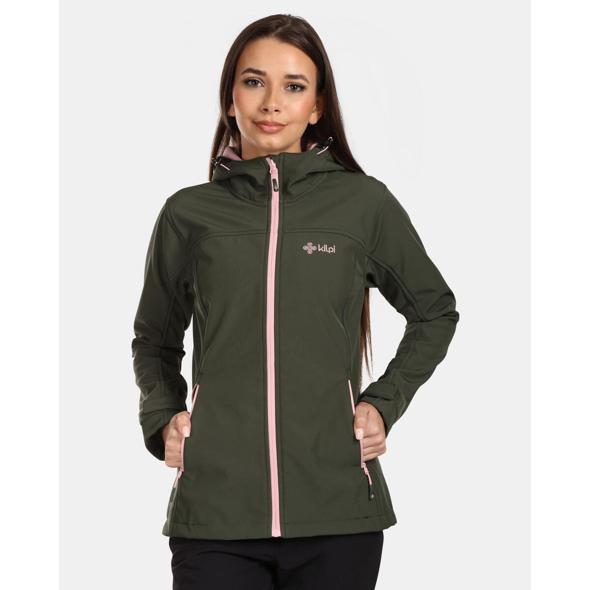 Kilpi Ravia-W damska kurtka softshell zielona 46