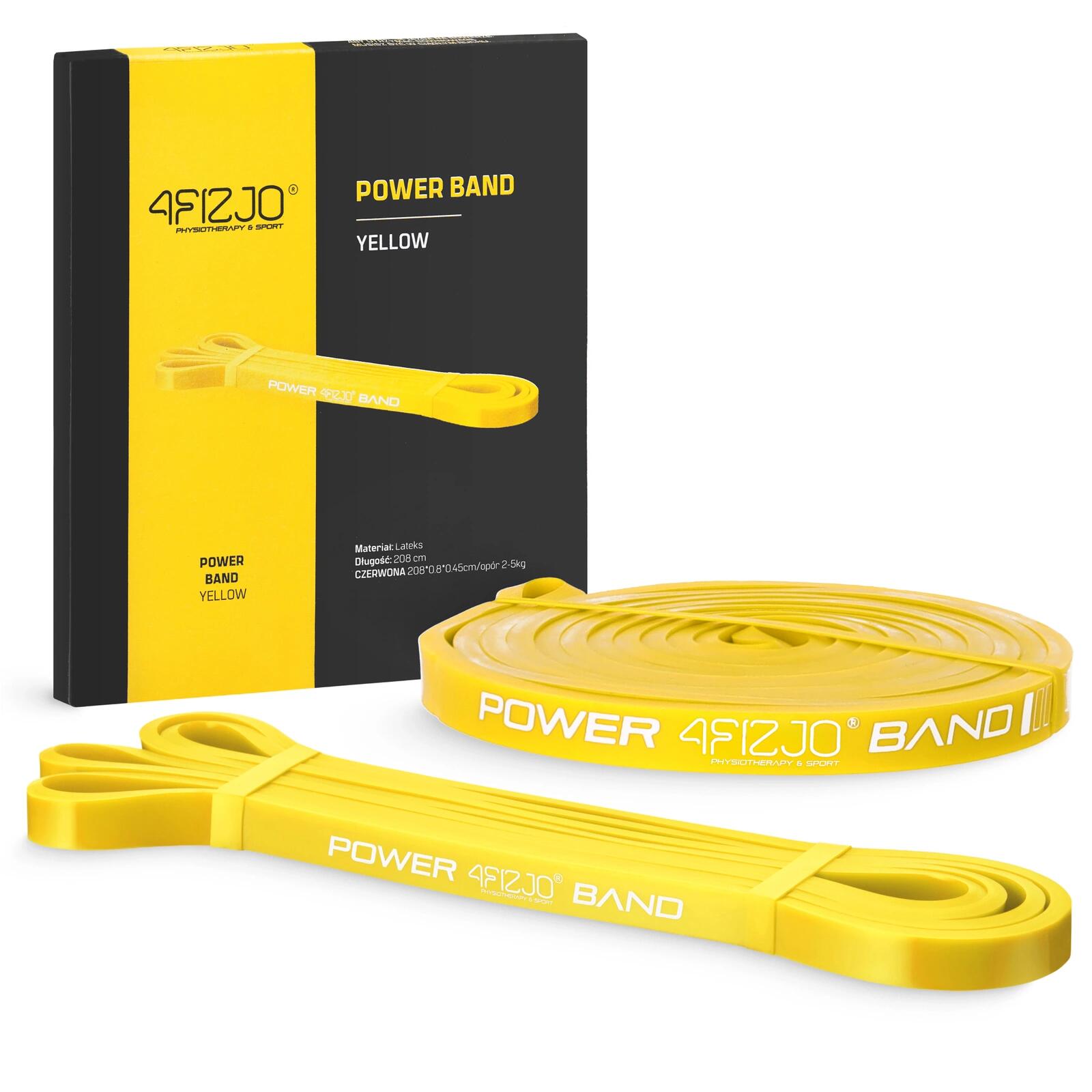 Guma oporowa do ćwiczeń 4FIZJO POWER BAND