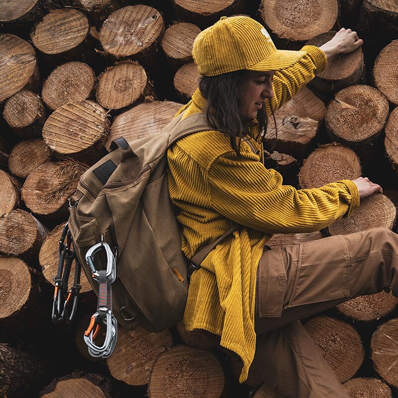 Płócienny plecak Heritage 25L – Beżowy