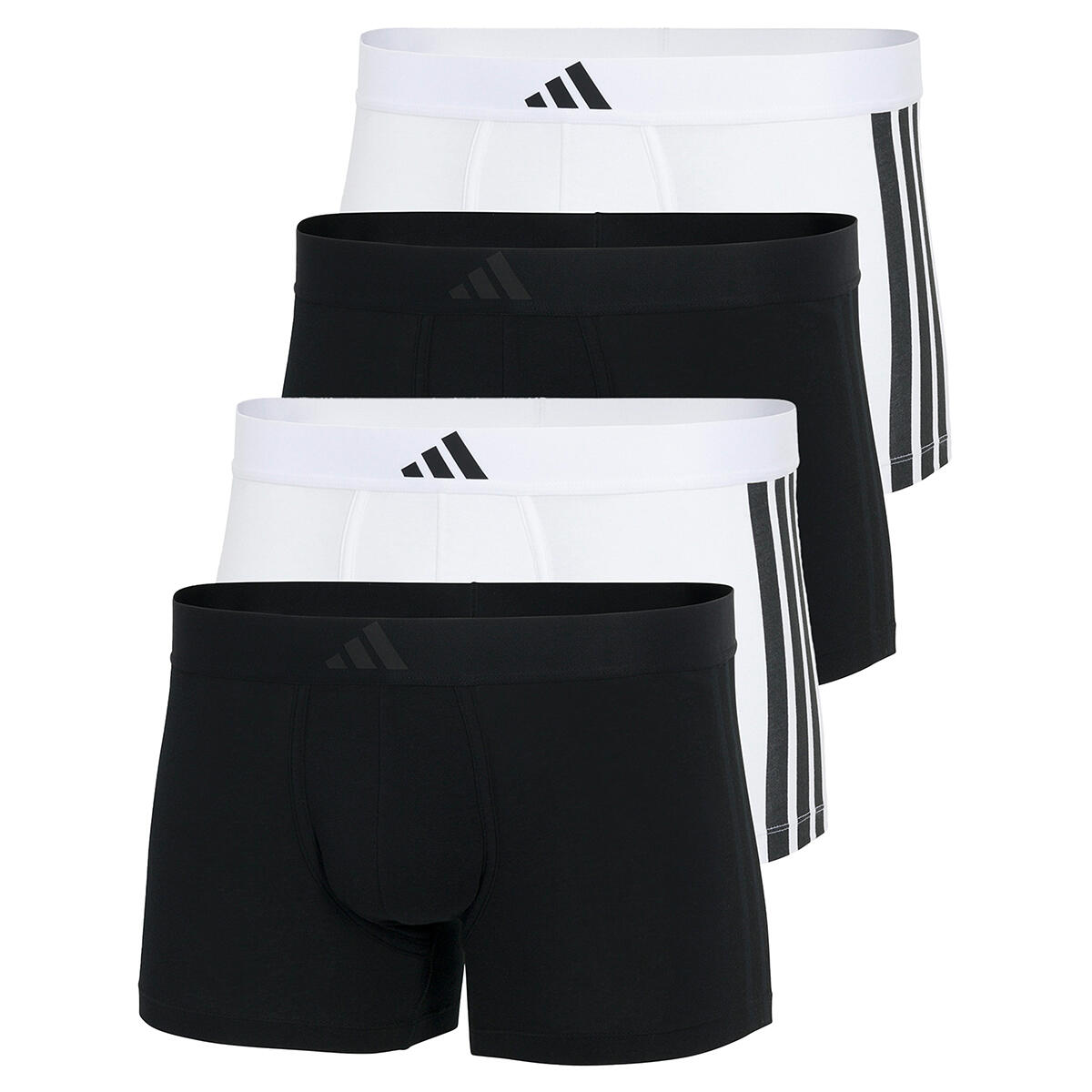 Bokserki Active Flex Cotton 3 Stripes 4 pak