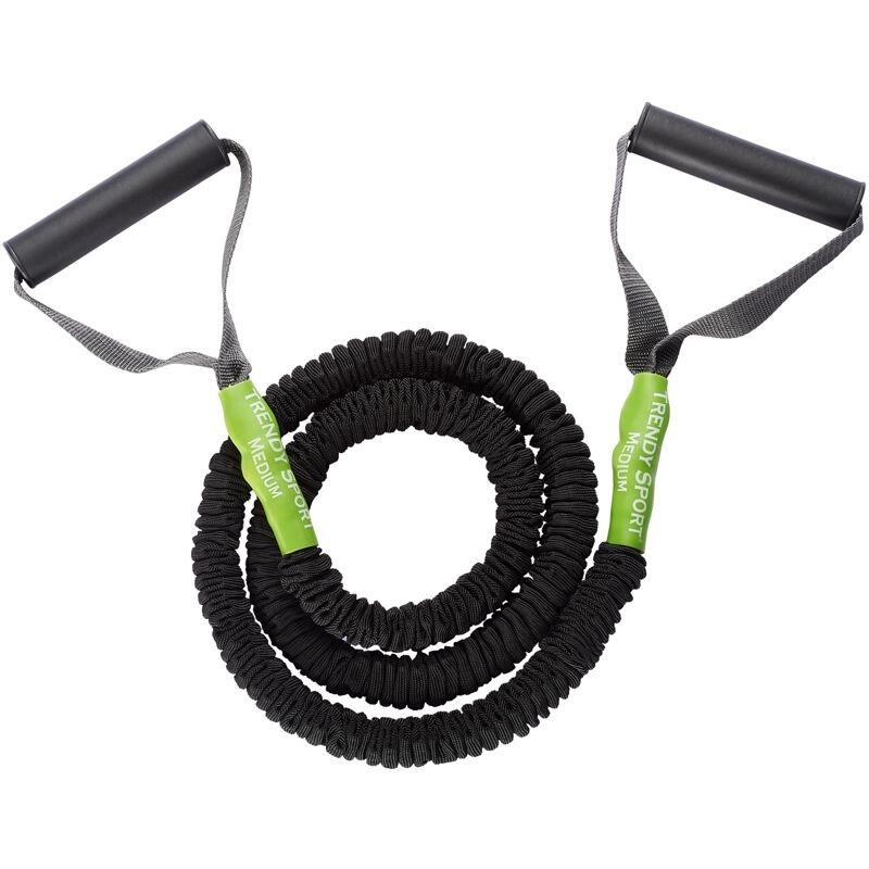 Guma treningowa Trendy wzmocniona zielona (średnia)