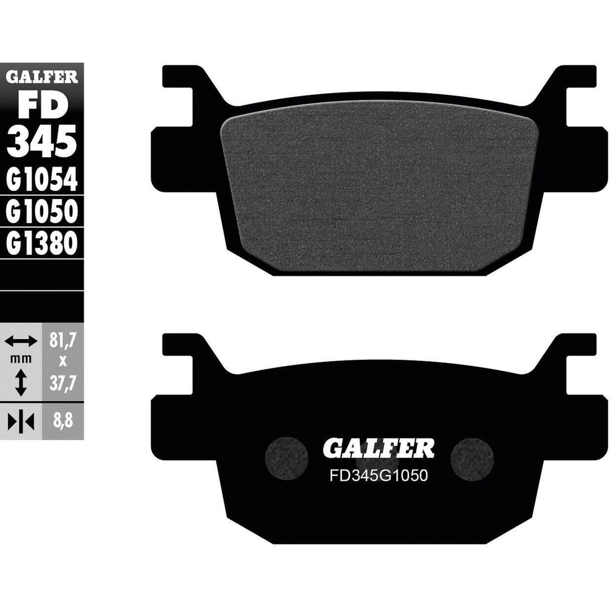 Klocki hamulcowe Galfer FD345 G1054 organiczne standard