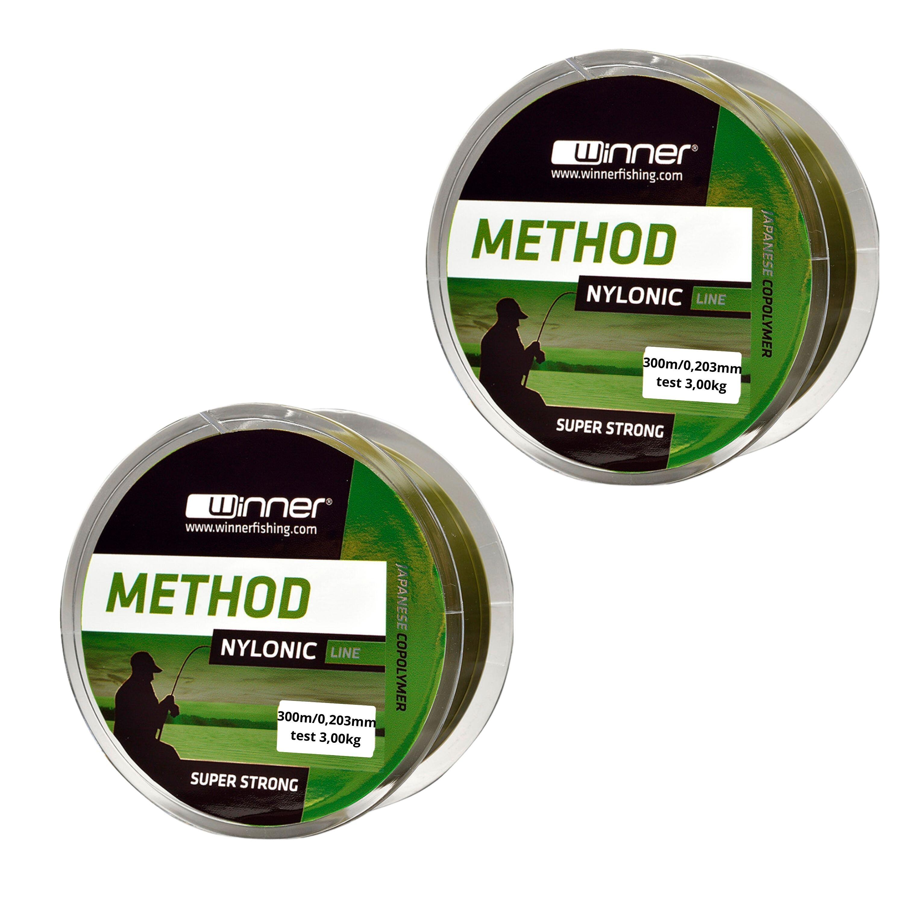 Żyłka Nylonic Method line 0,203 mm/300 m 2 szt