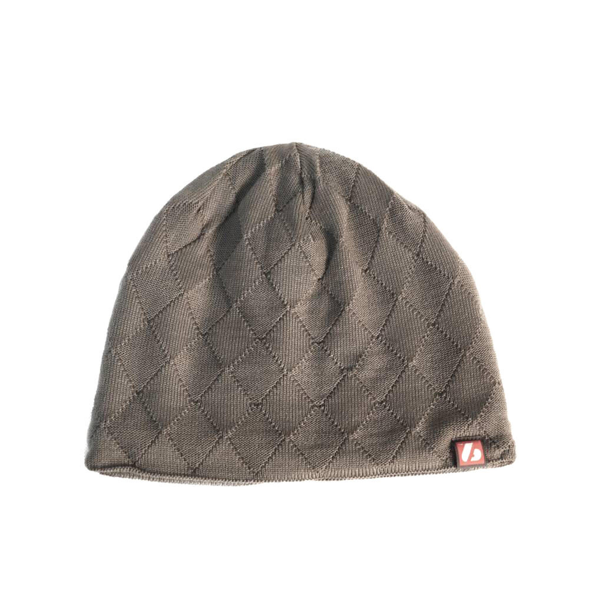 Czapka Beanie na zimę ANTON szara