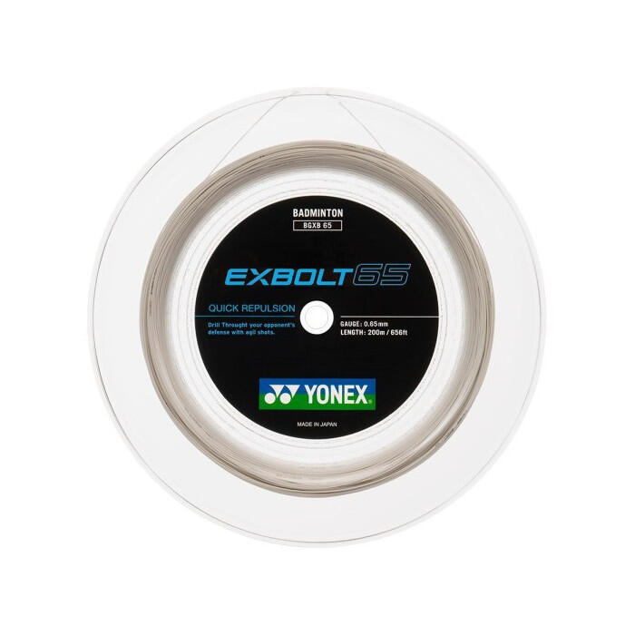 Naciąg do badmintona Yonex Exbolt 65 200 m