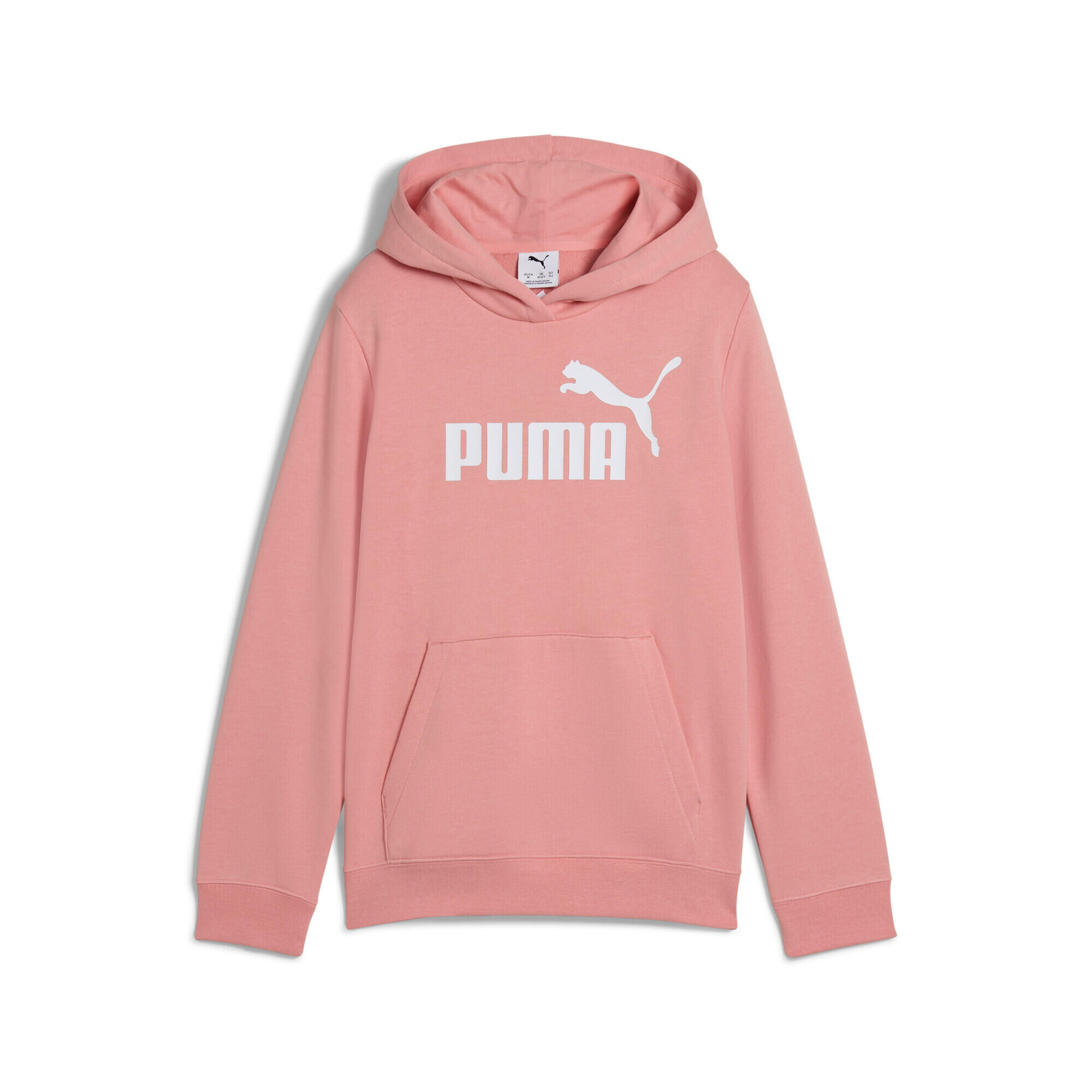 Młodzieżowa bluza z kapturem ESS z logo No. 1 PUMA Pink Fruit