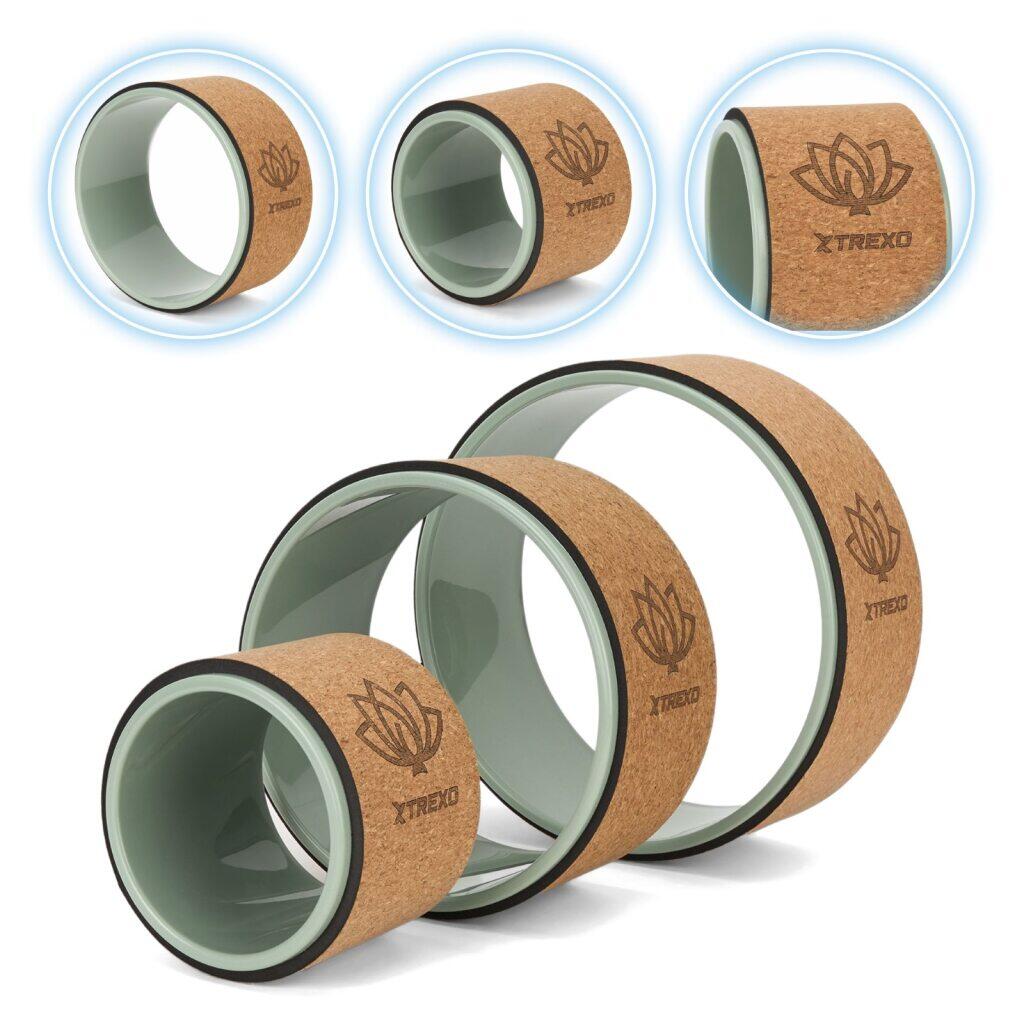 Zestaw obręczy do jogi 3 w 1 XTREXO