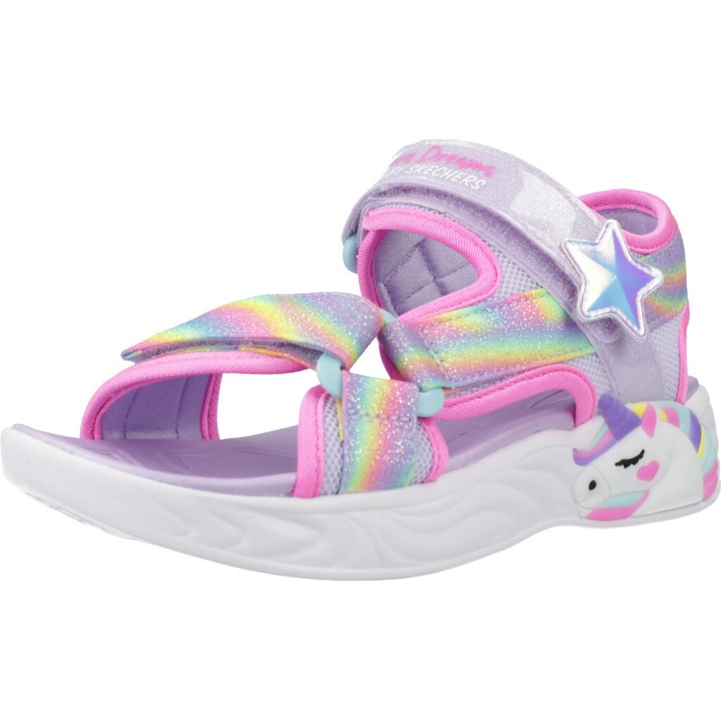 Sandały SKECHERS DREAMY UNICORNS Niebieski