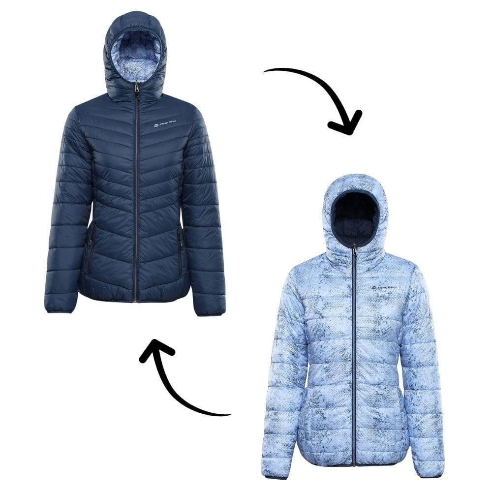 Kurtka damska ocieplana dwustronna Alpine Pro Eroma