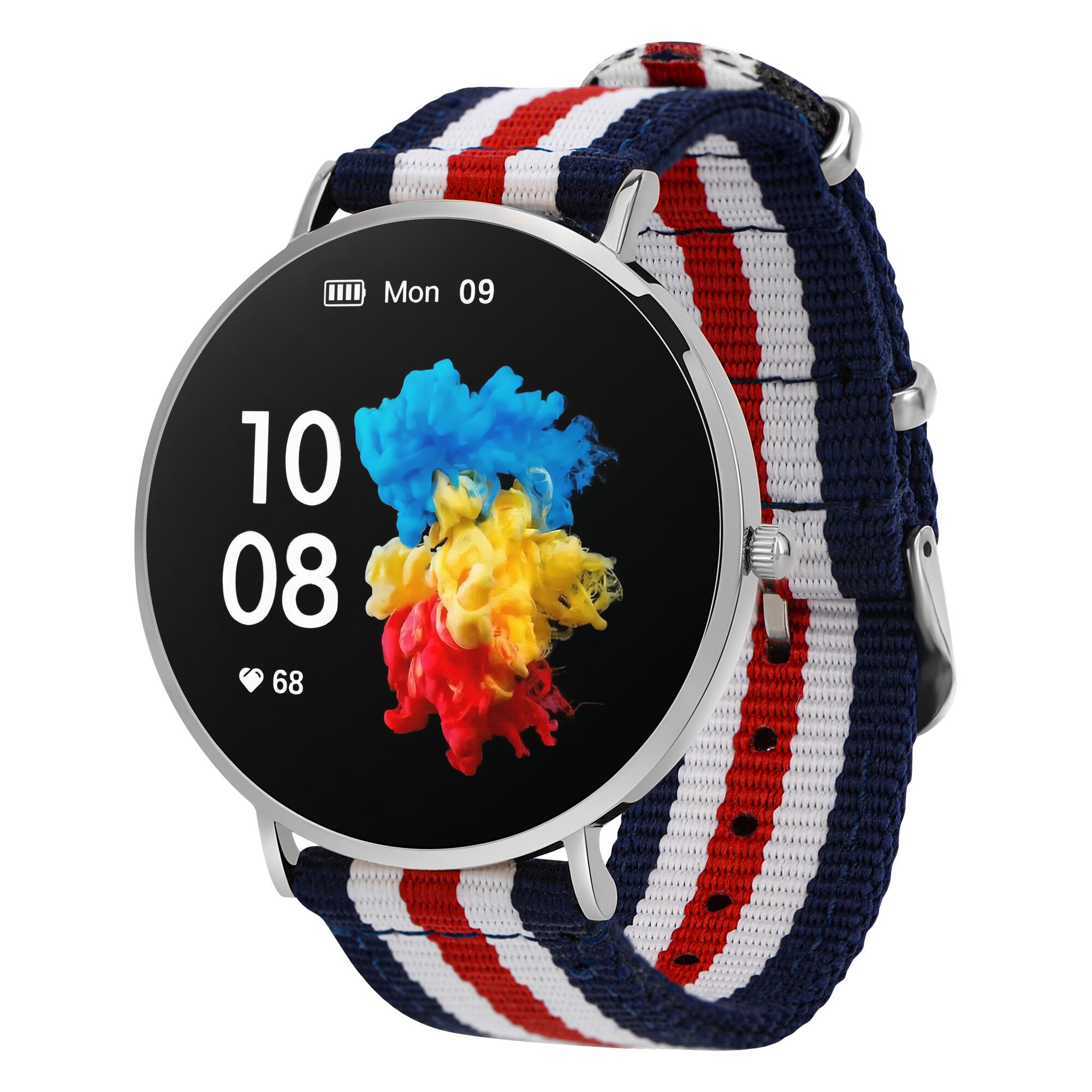 Smartwatch Garett Verona srebrny marina