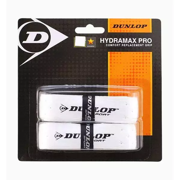 Owijki podstawowe do squasha Dunlop Hydramax Pro Grip 2szt