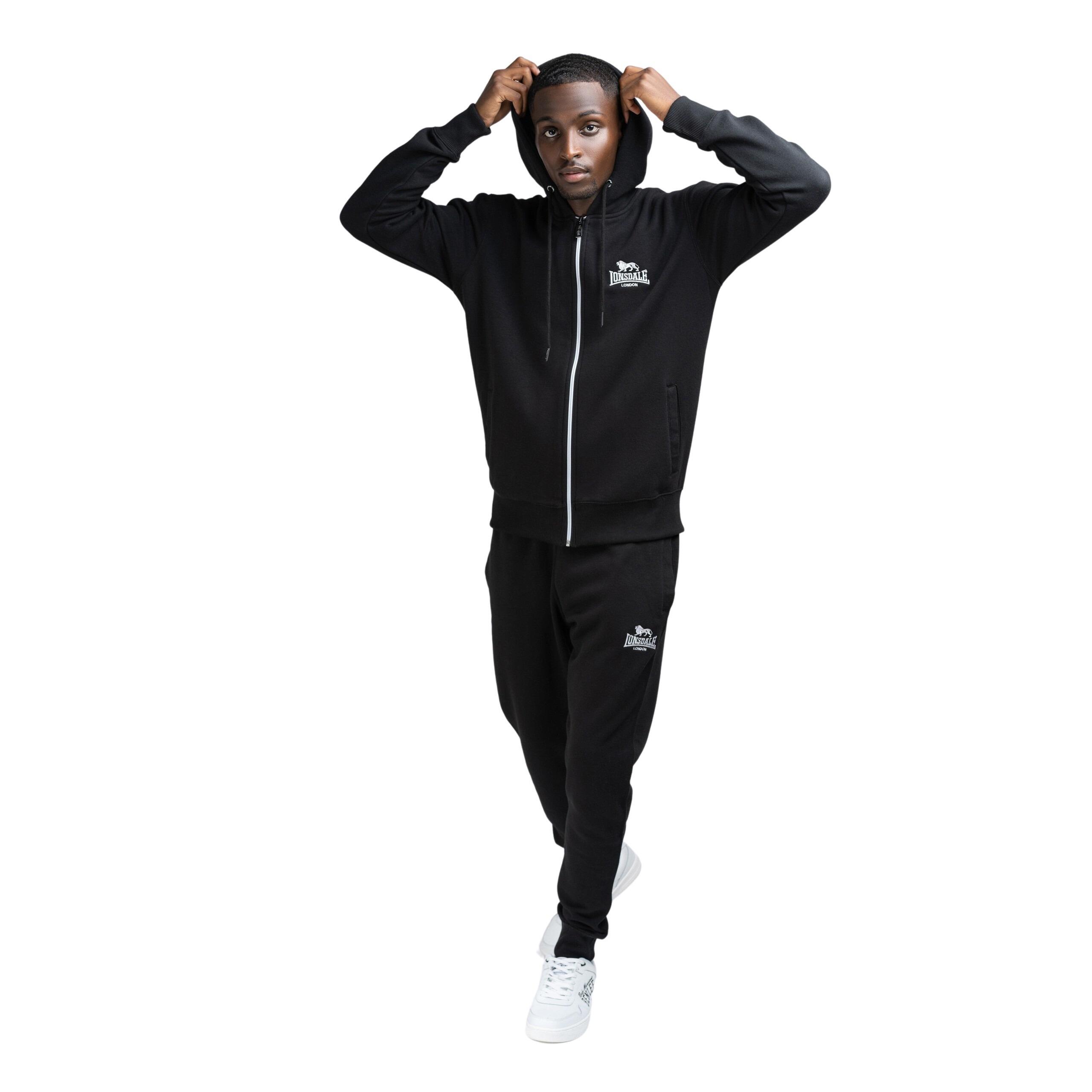 Klasyczny dres z kapturem Lonsdale Rottingean