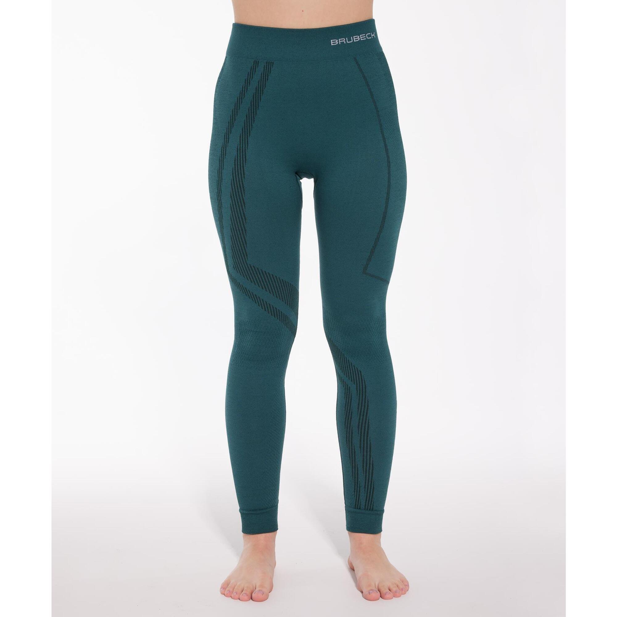 Spodnie damskie z wełną merino Brubeck THERMO WOOL by Pustelnik