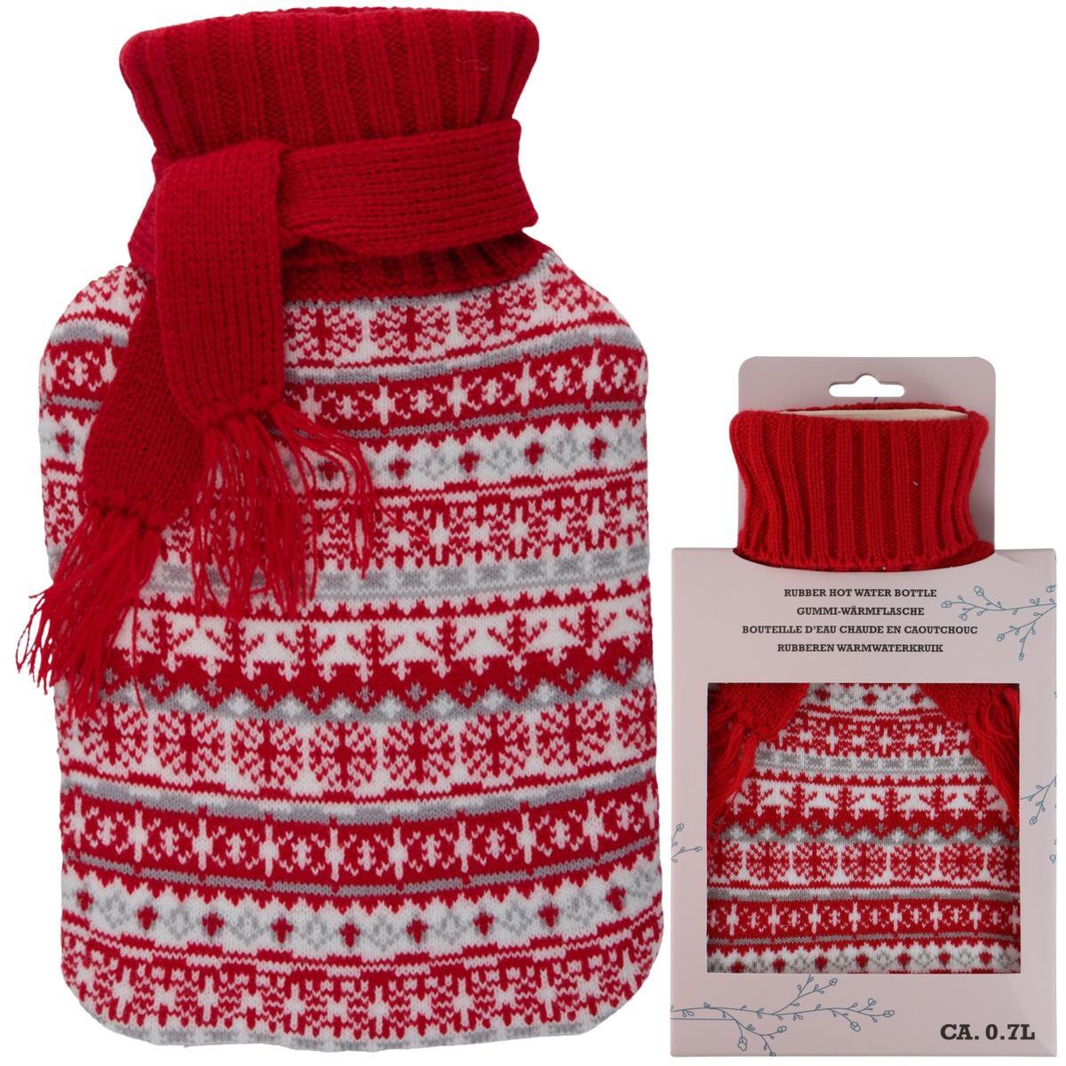 Termofor gumowy w pokrowcu Alpina 0,7L