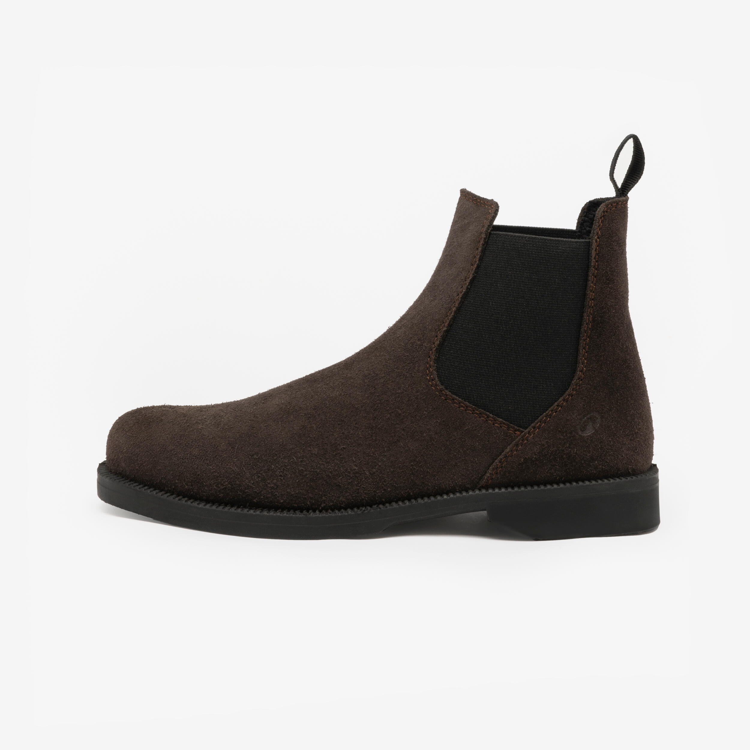 Sztyblety jeździeckie 500 z dwoiny skóry