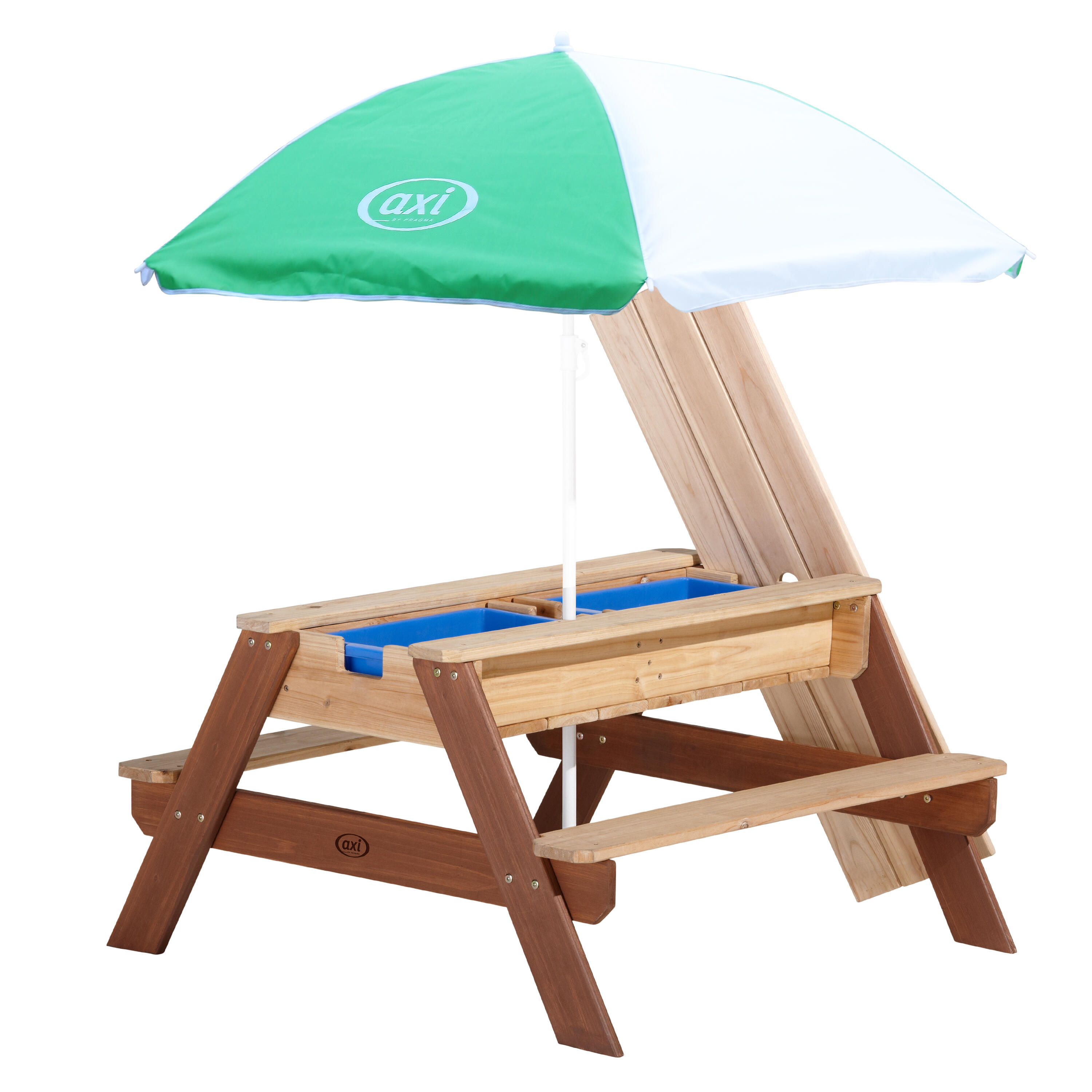 AXI Nick Stól Piasek i Woda, Parasol, Brazowy | 95x97x48 cm