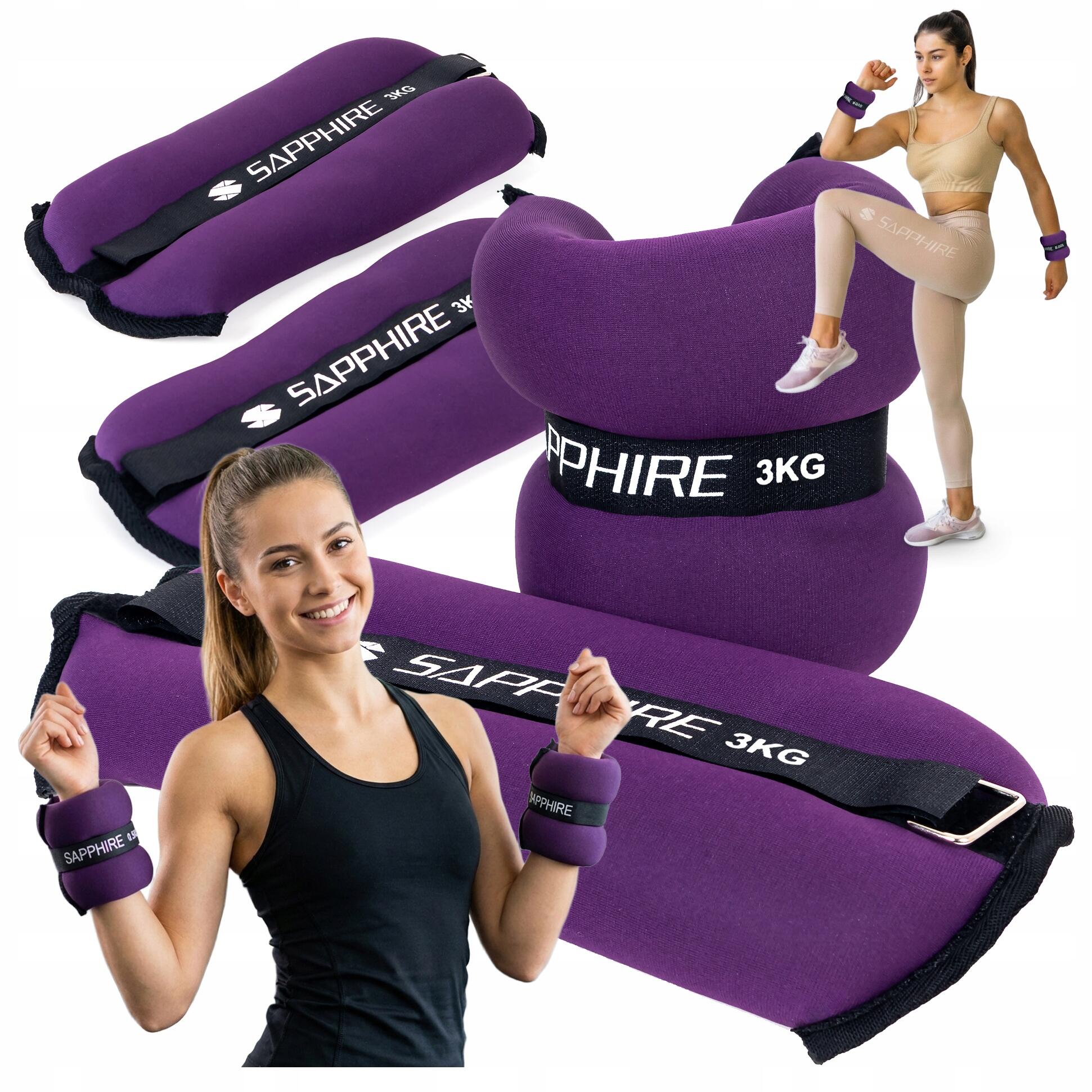 Obciążenia na rzep Sapphire 2x3 kg SG-10/30R