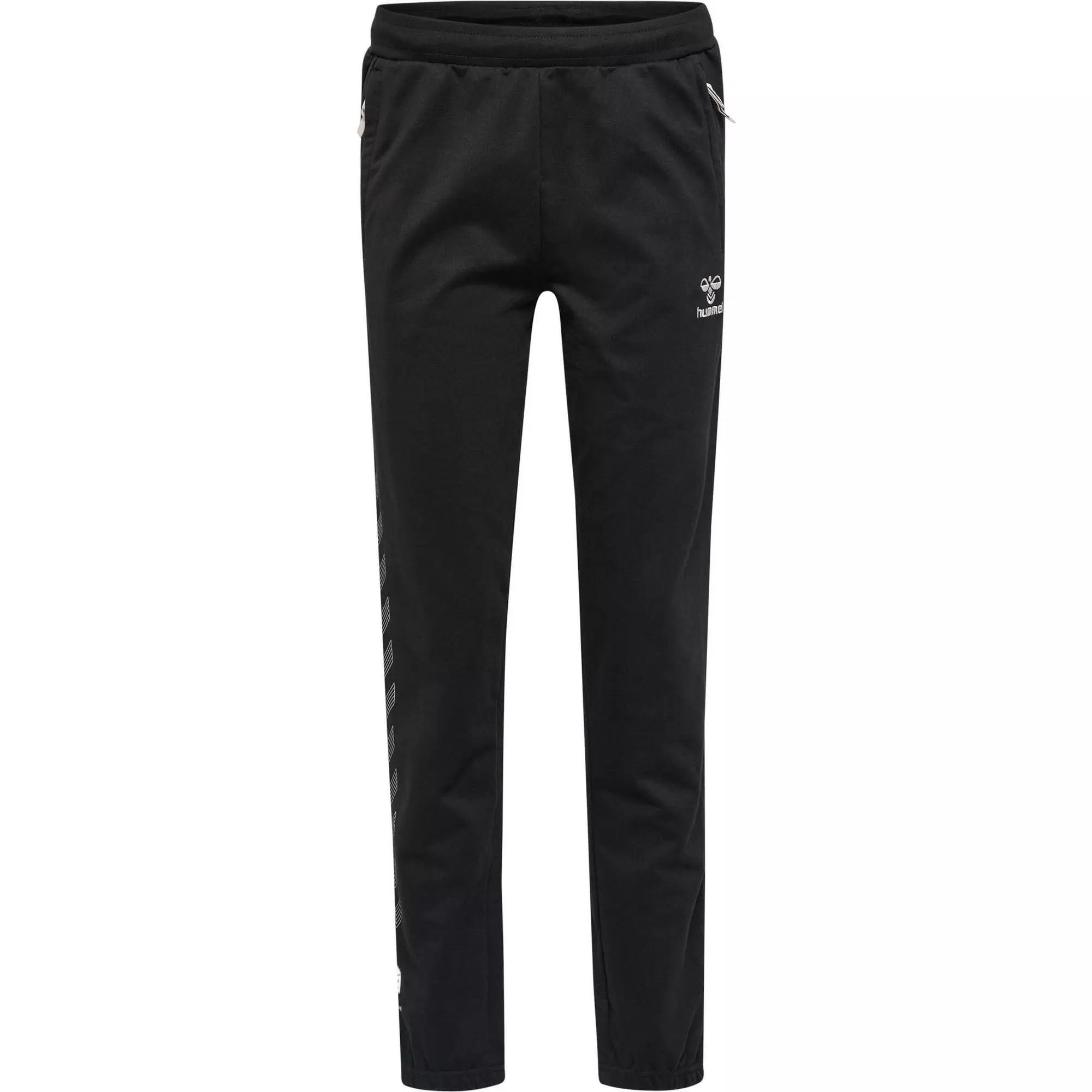 Damskie spodnie dresowe bawełniane Hummel Move Grid