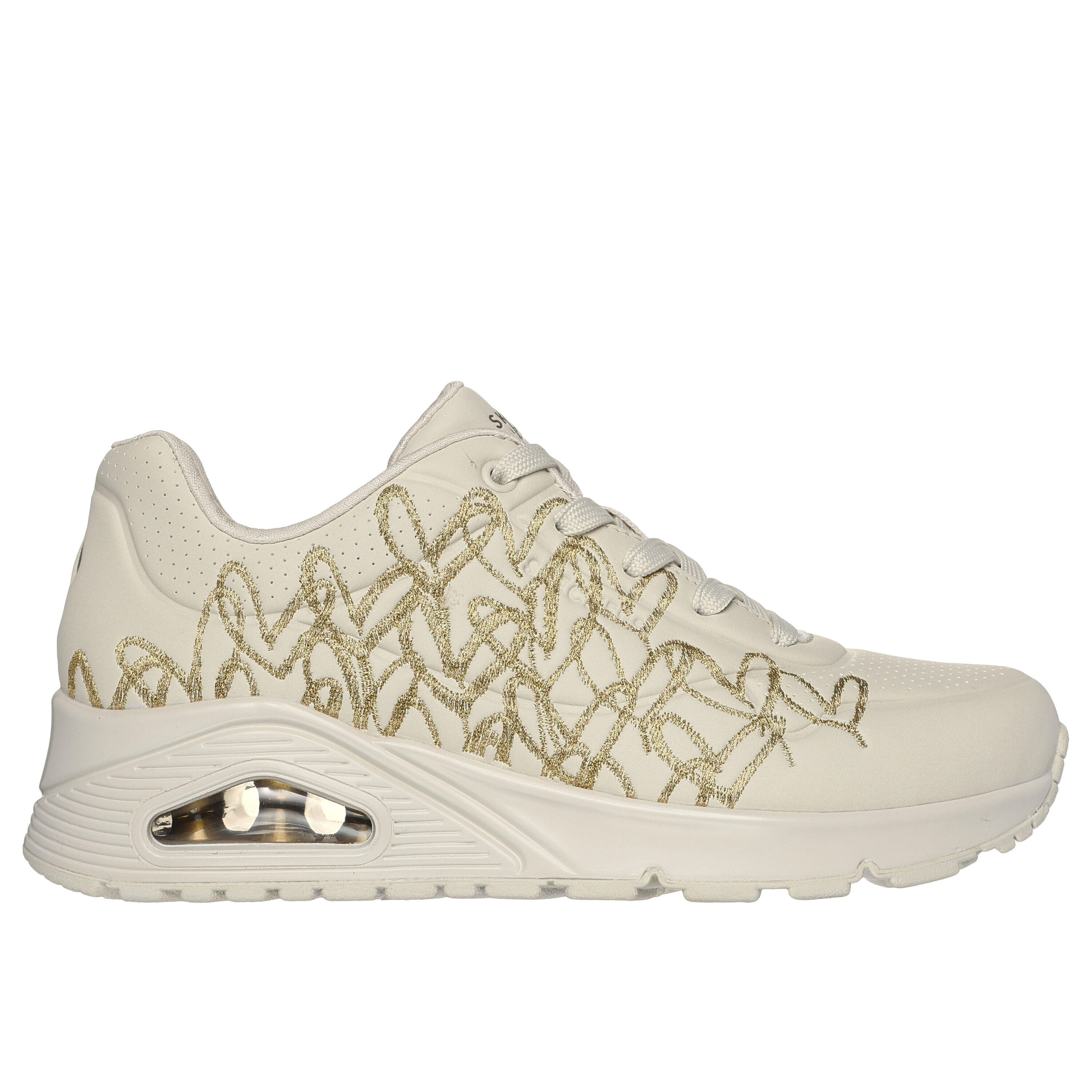 Trenerzy damscy Skechers JGoldcrown Uno-Golden Heart