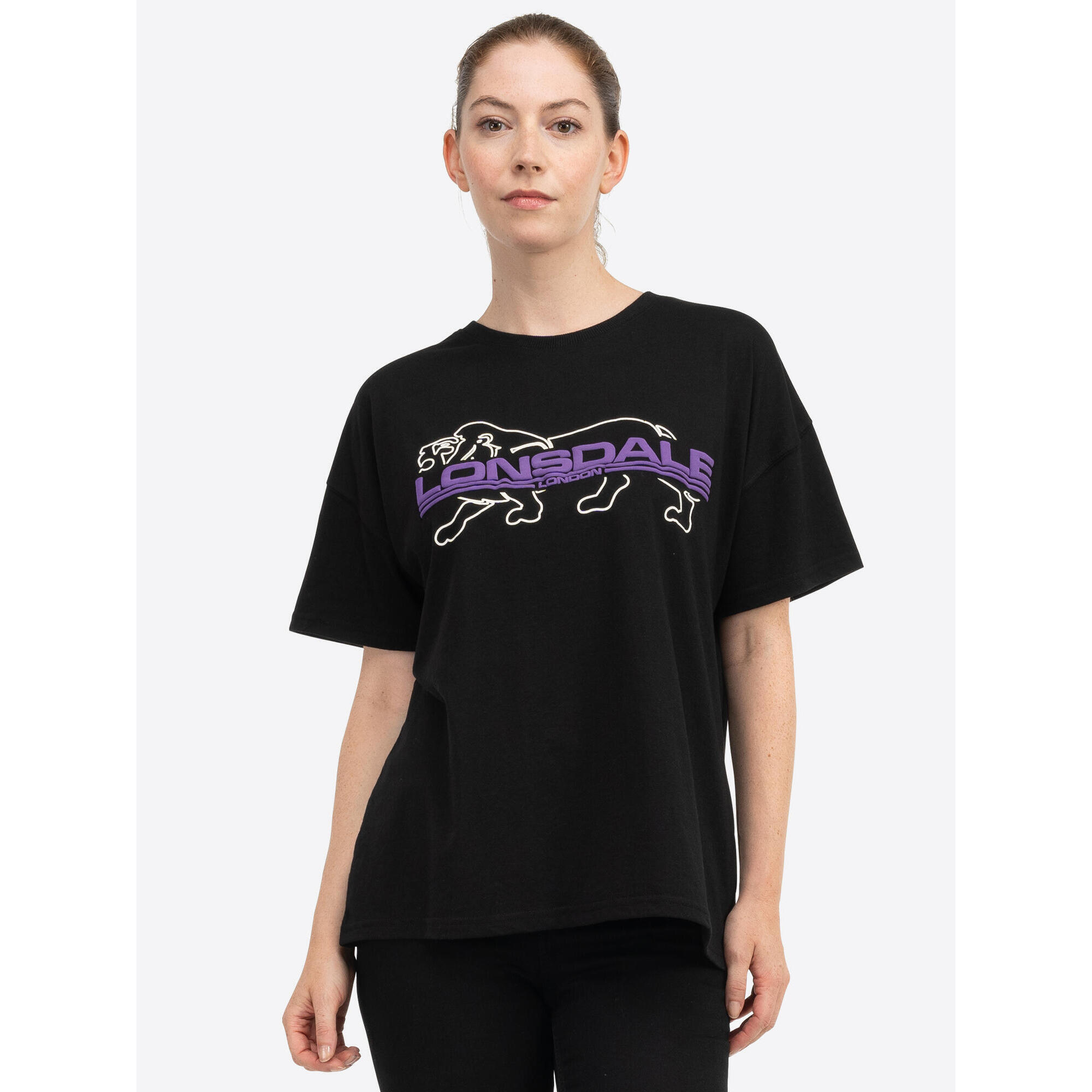 Damska koszulka z nadrukiem Lonsdale Cullaloe