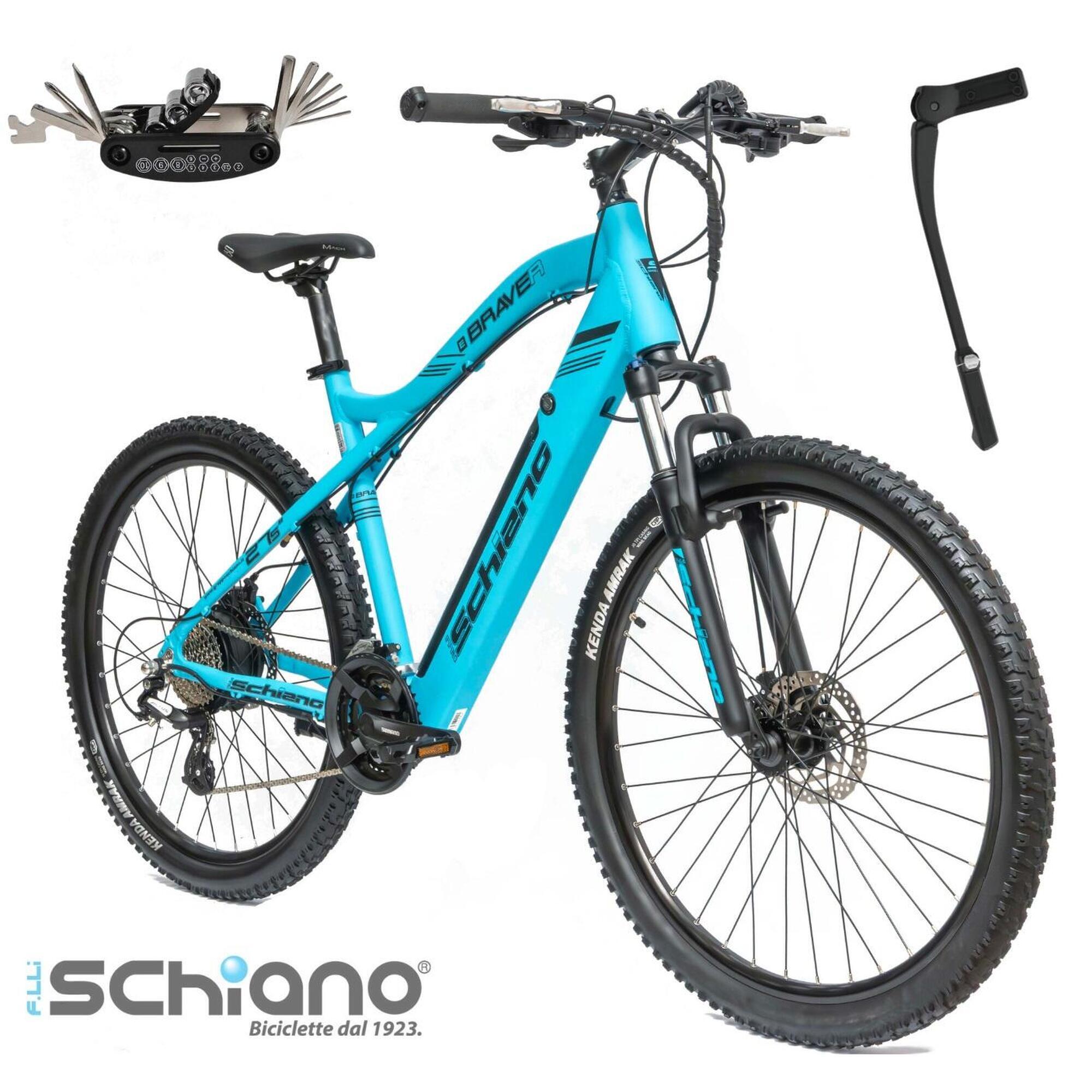 Rower Elektryczny Męski Damski Górski 27,5" MTB 250W LCD Tarcze Amortyzacja