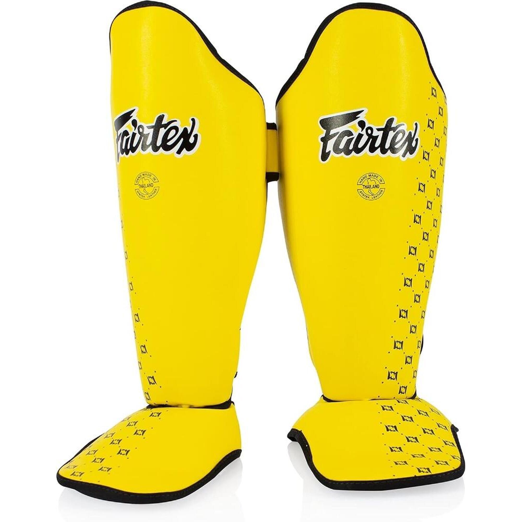 Ochraniacze Piszczeli Fairtex SP5 Żółte L