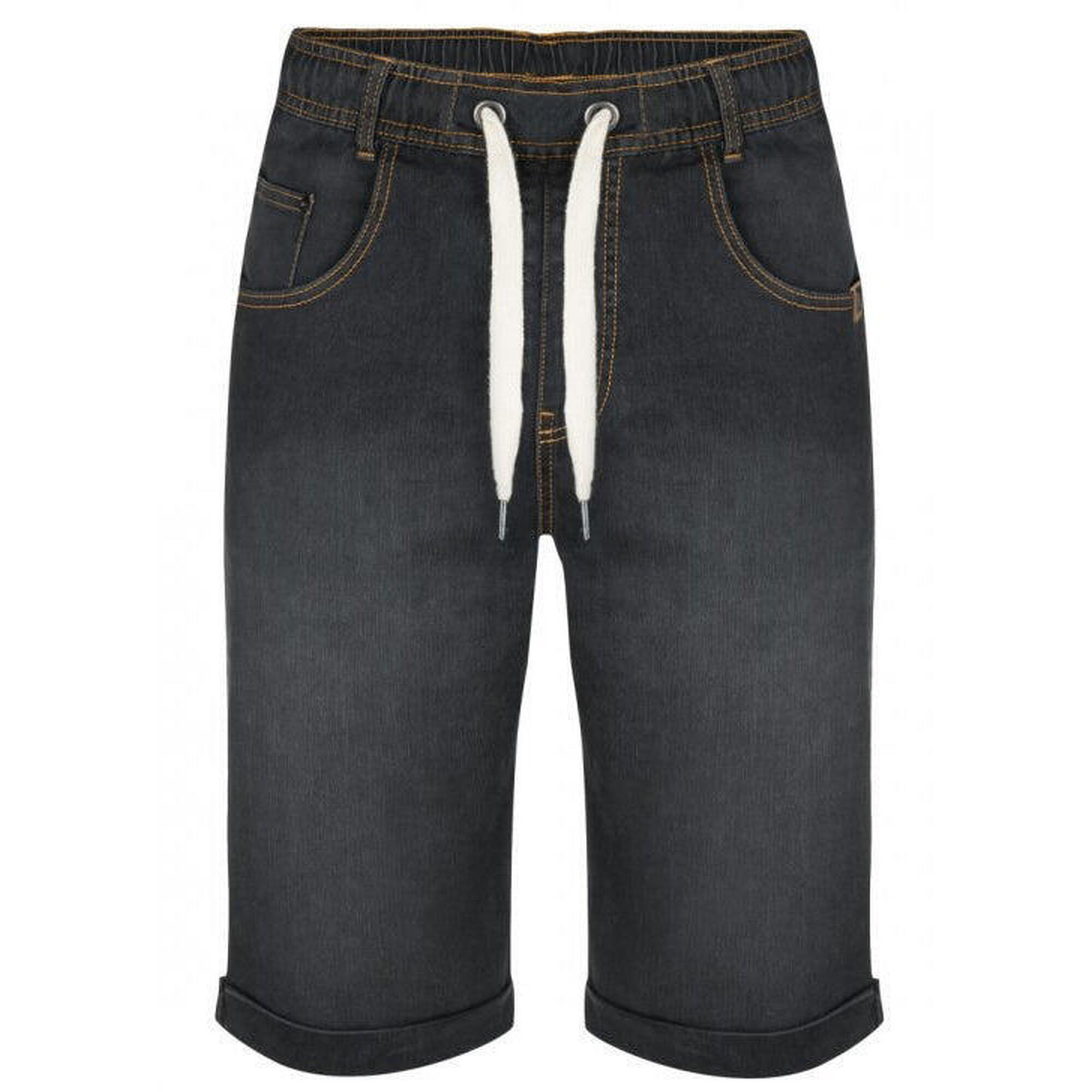 Glemo męskie szorty efekt denim, M