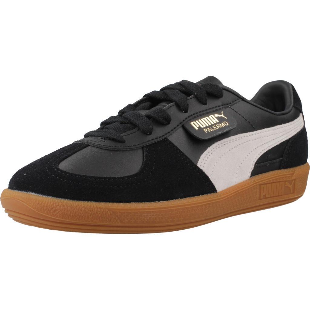 Buty PUMA YELLOW PALERMO LTH JR Czarny