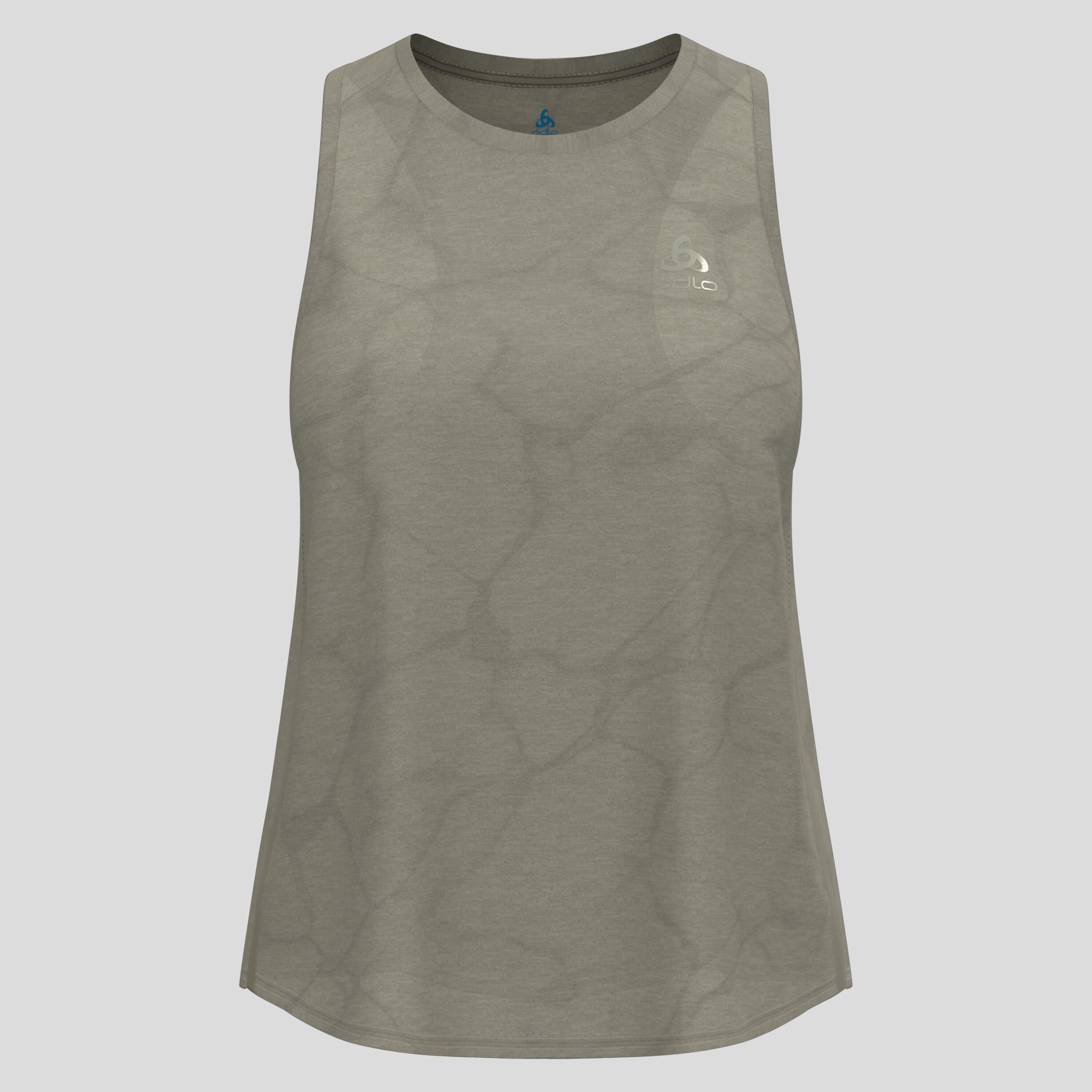 Koszulka damska bez rękawów Odlo ZEROWEIGHT ENGINEERED CHILL-TEC Tank crew neck