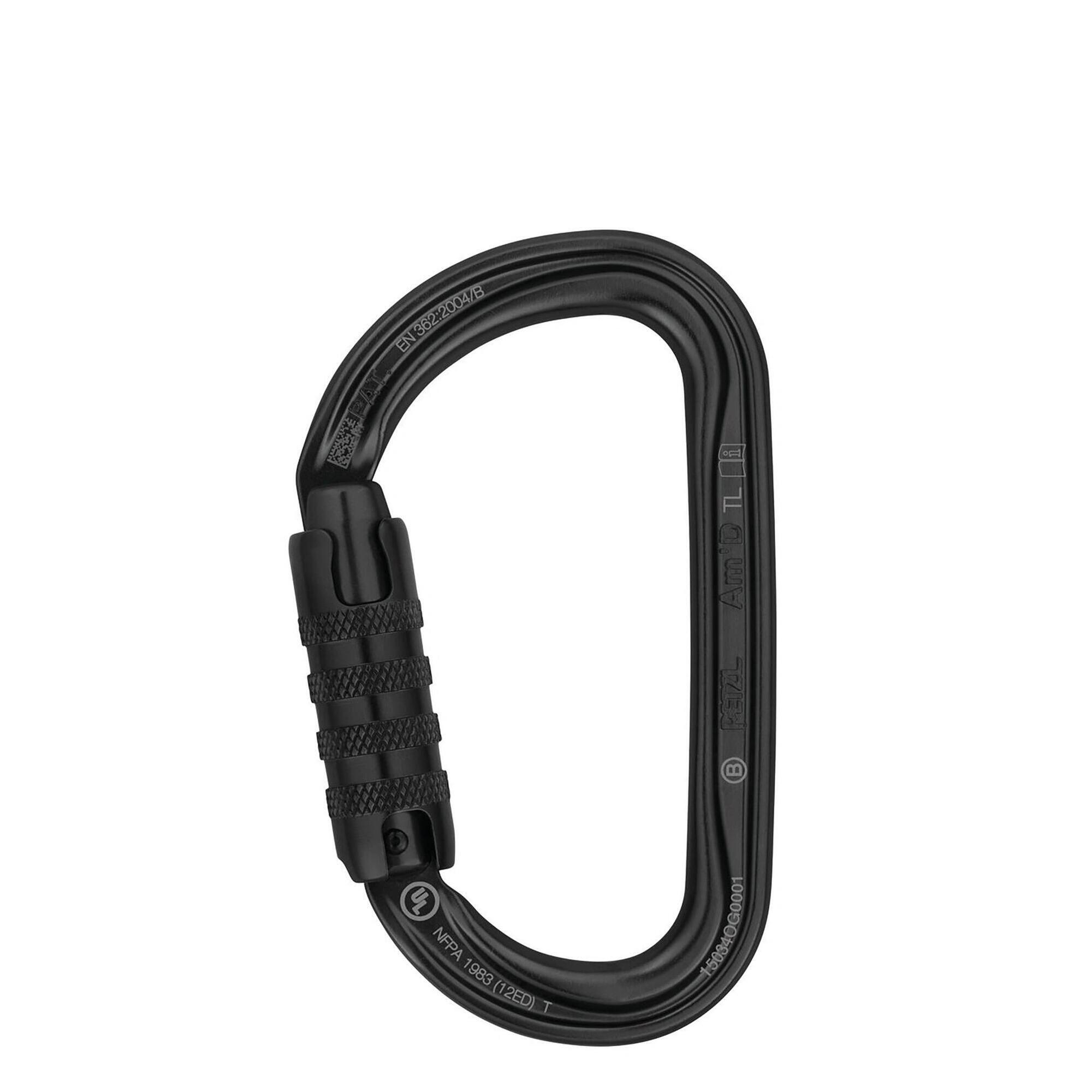 Karabinek wspinaczkowy Petzl Am'D Triact-Lock - black