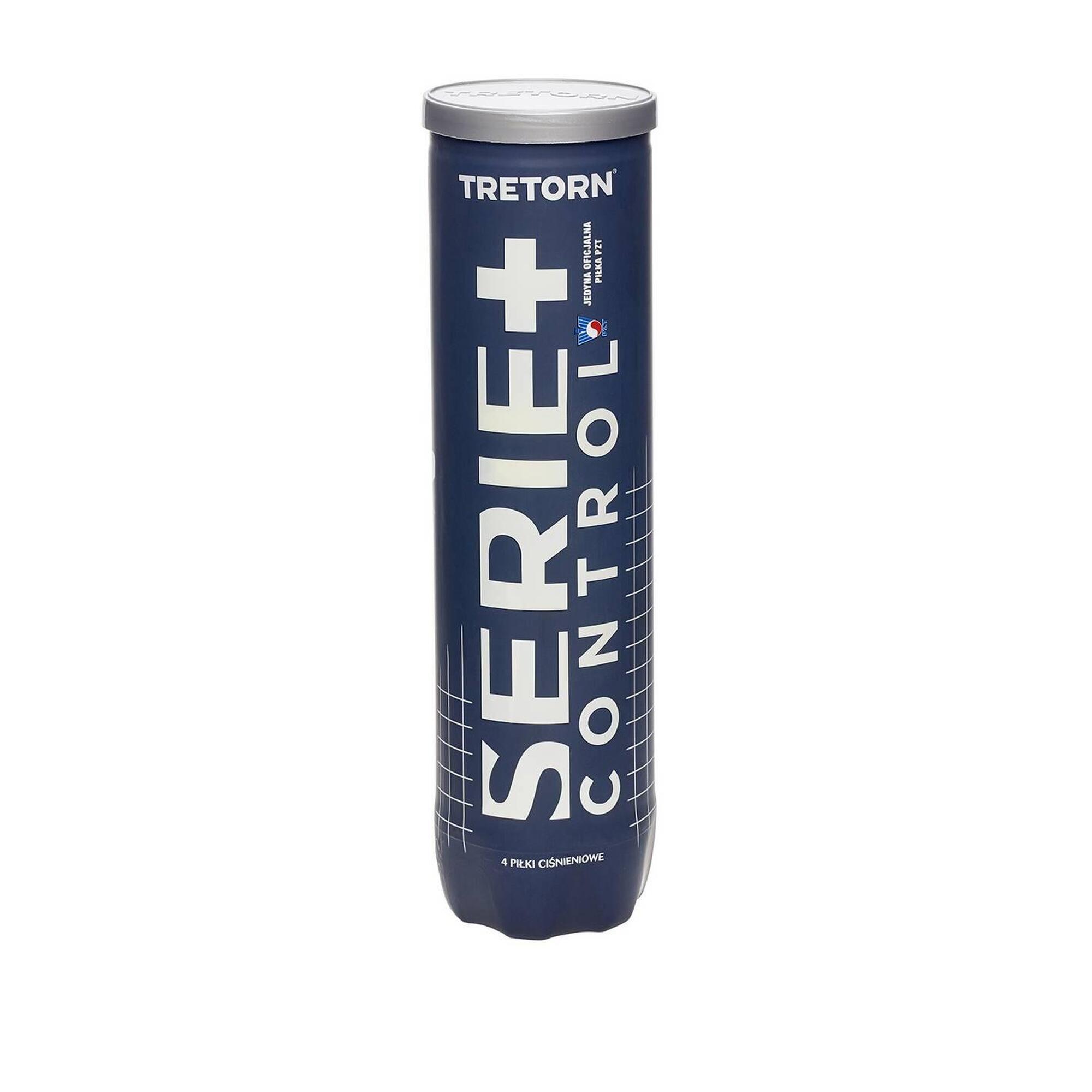 PIŁKI do tenisa TRETORN SERIE+ CONTROL BLUE (4 SZT.)