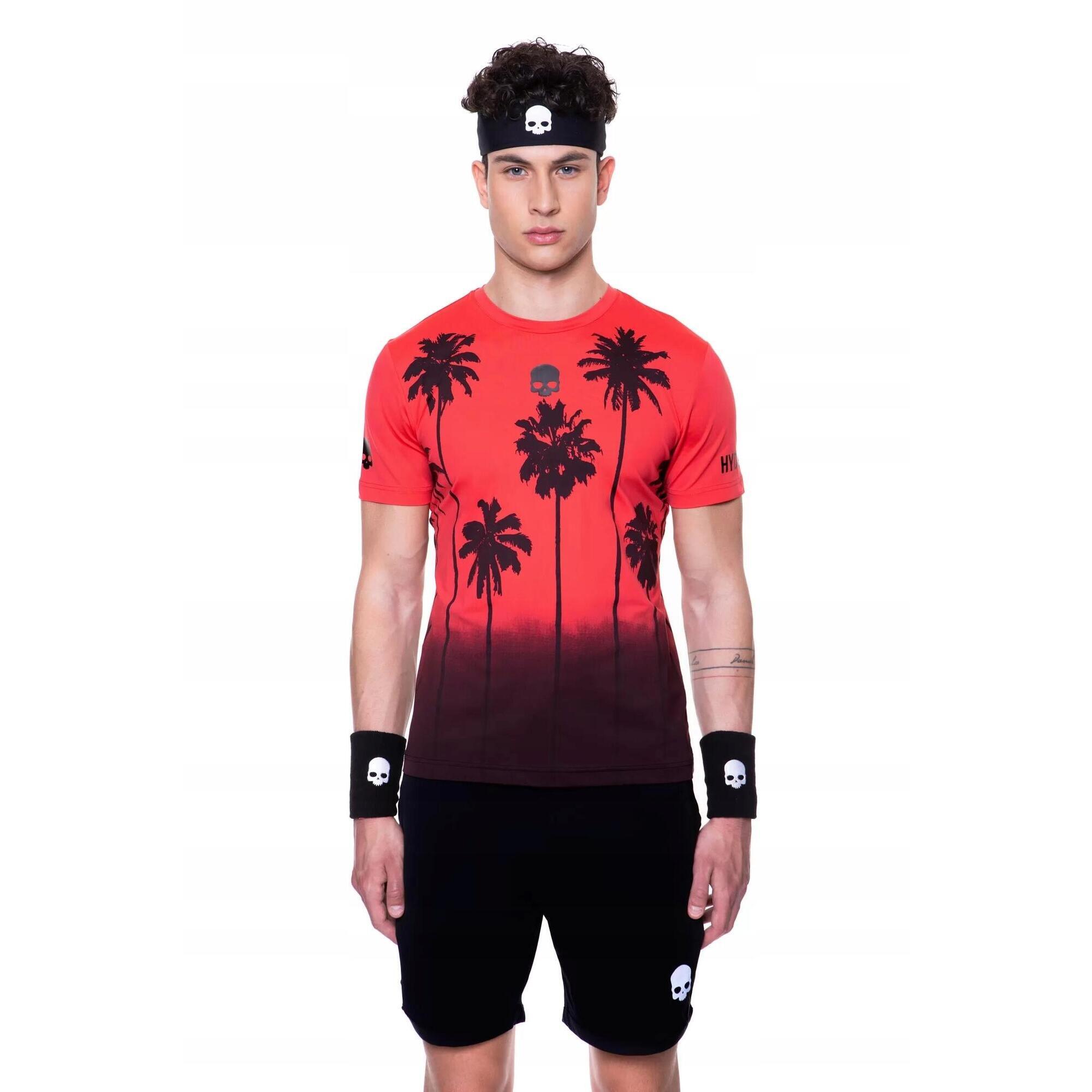 Koszulka tenisowa męska Hydrogen Palm Tech