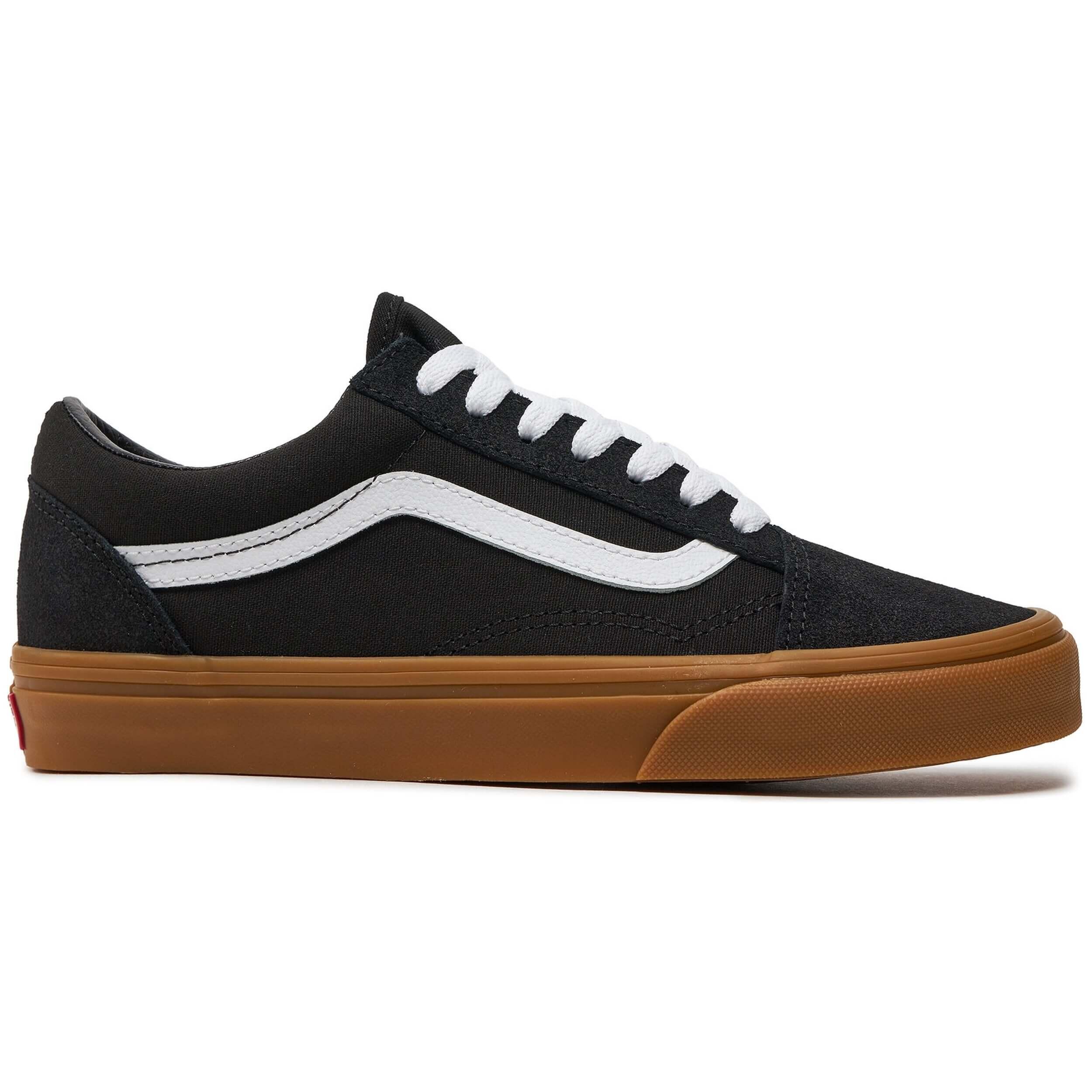 Sneakers Vans Old Skool czarne gumowe