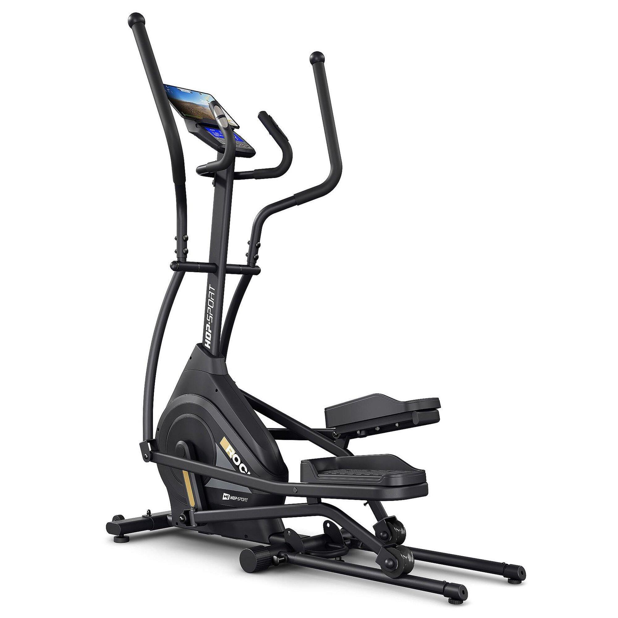 Rower eliptyczny treningowy elektryczno-magnetyczny Hop-Sport Rock