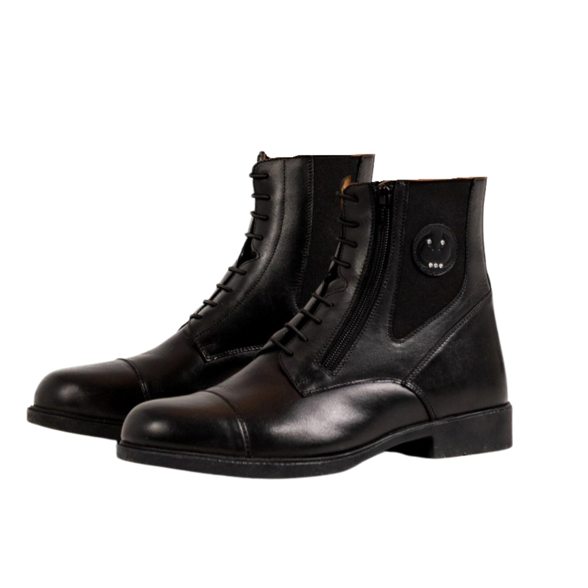 Sztyblety skórzane z zamkiem Equus