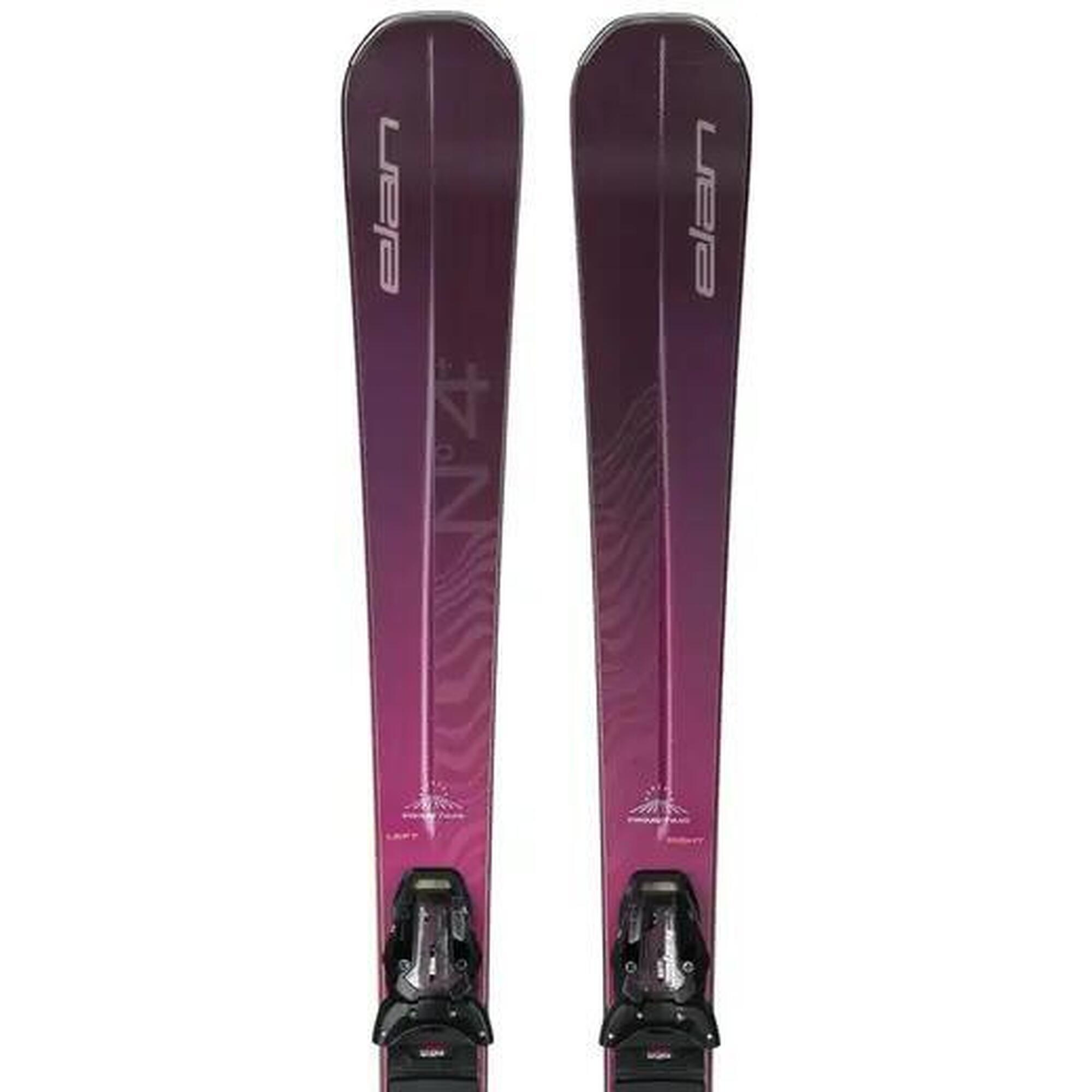 Sporty zimowe Narty Zjazdowe Elan Primetime No4+ SX ELX 11 Womens Narty Carvi...