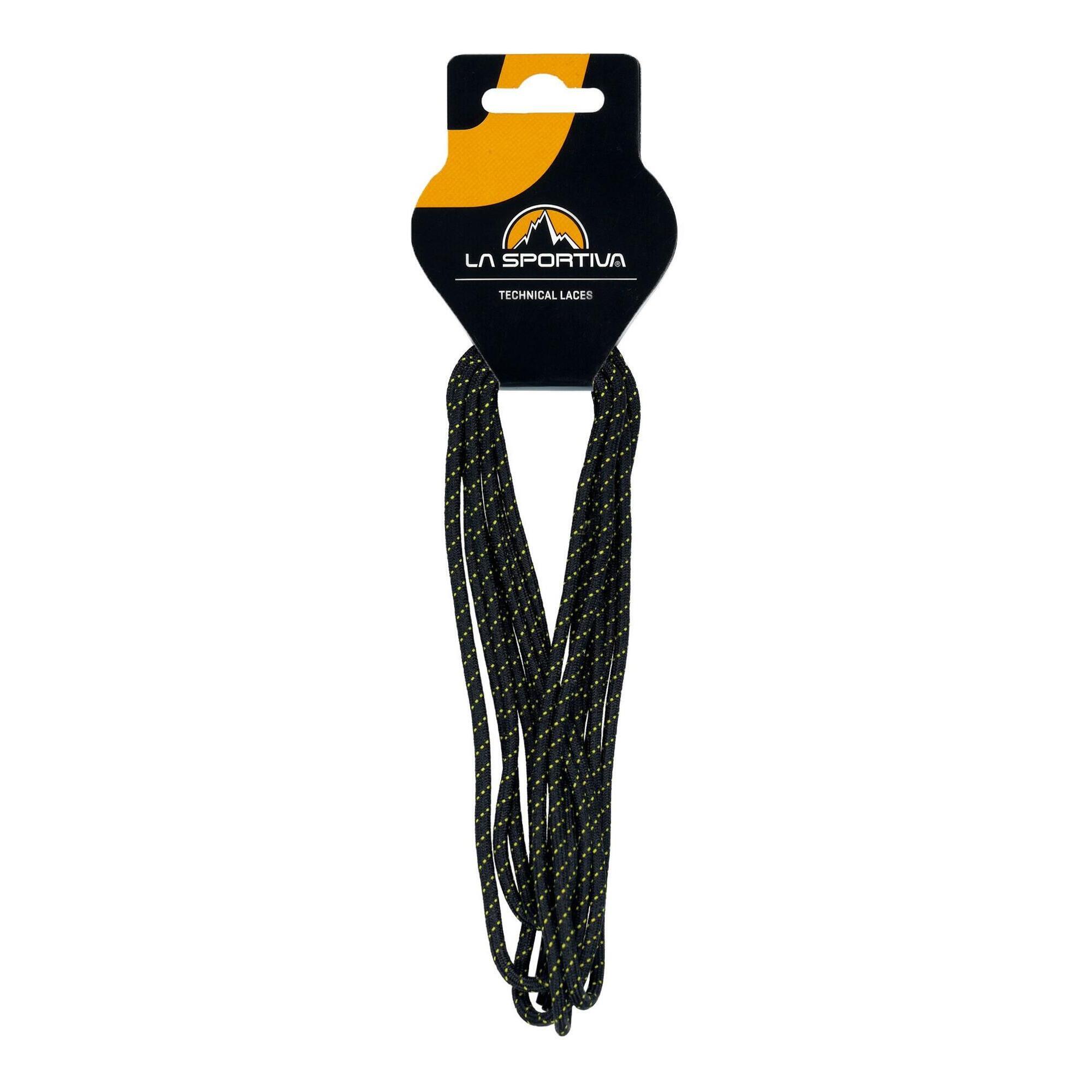 Sznurowadła La Sportiva Approach 147 cm - black/yellow