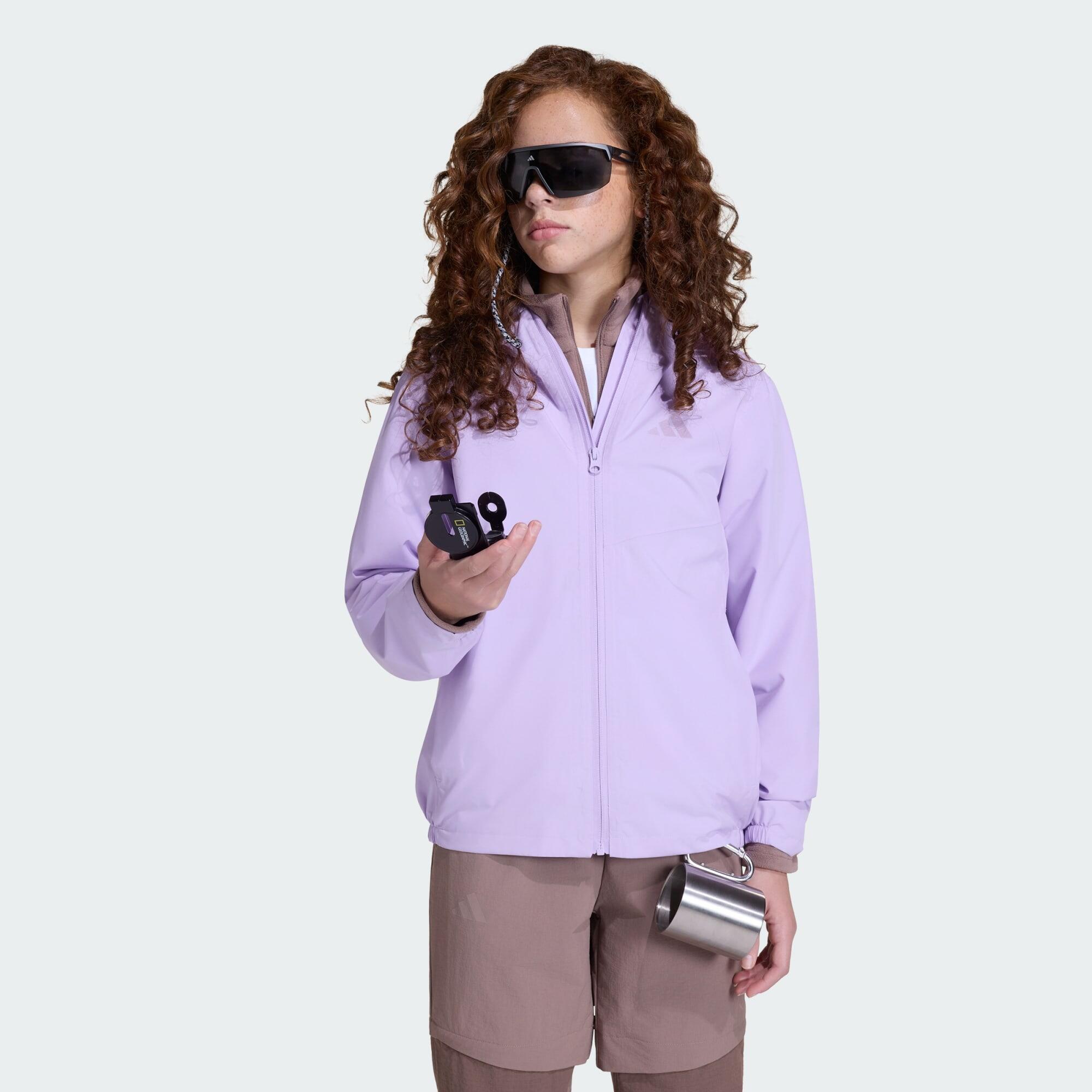 Dziecięca kurtka przeciwdeszczowa Terrex Multi 2 Layer CLIMAPROOF