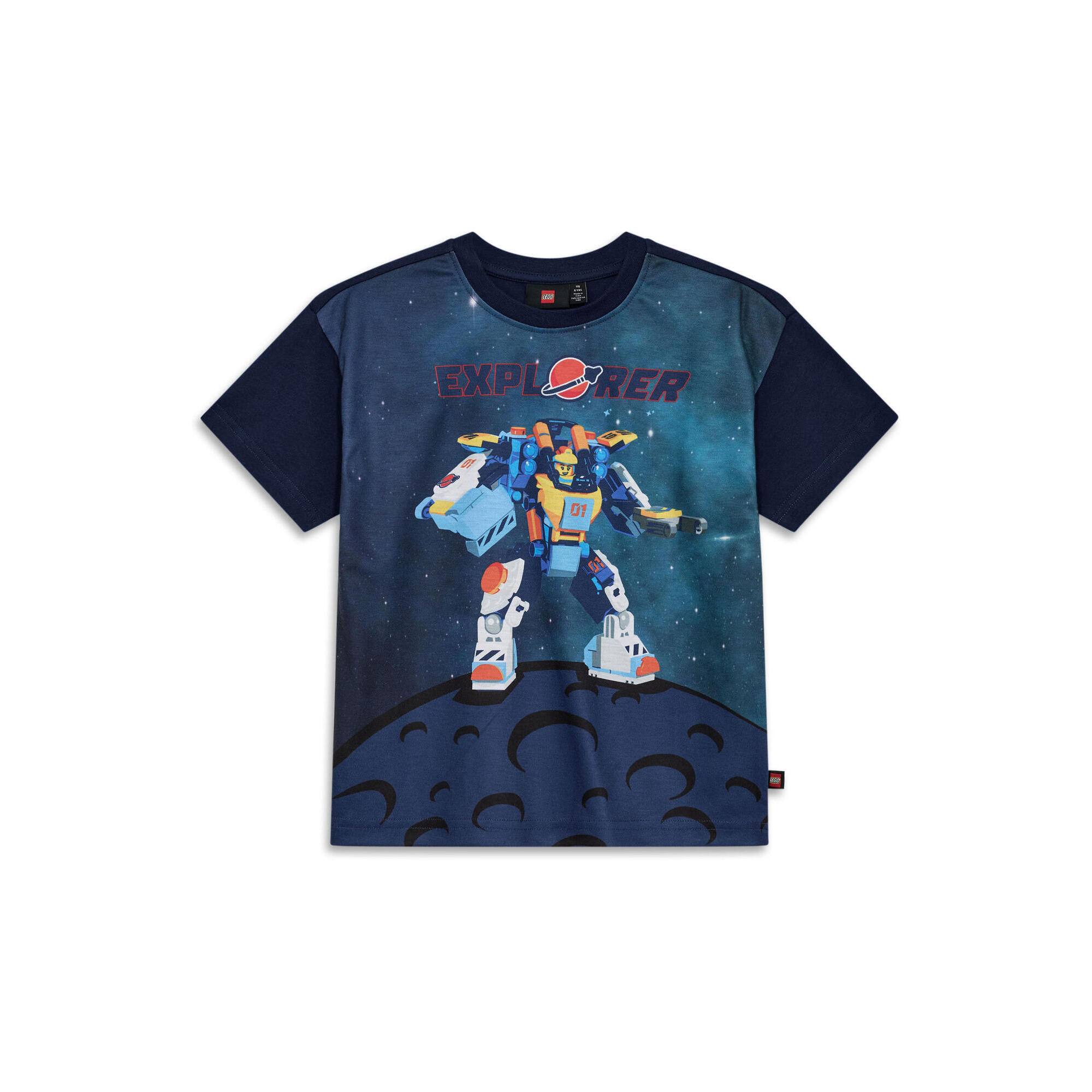 Koszulka Dziecięca LEGO Space Taffy 100 Granatowa