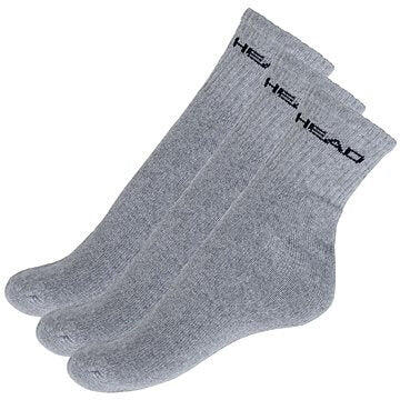 Skarpetki Unisex Szare Krótkie 3-pak Rozmiar 43-46